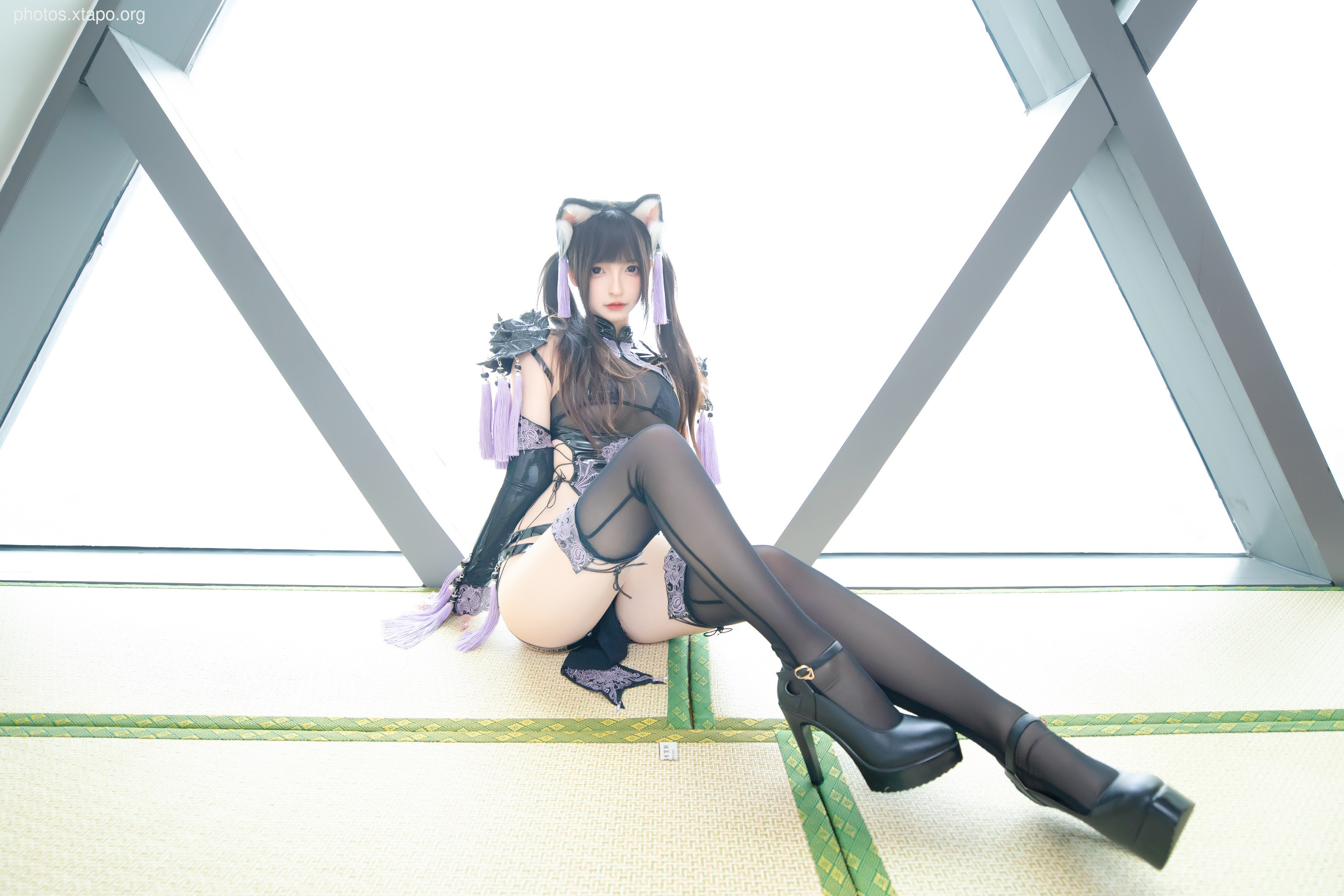 Kamika Saka Shinong Cheongsam Cat Woman (January 6 Reward Group Resources)