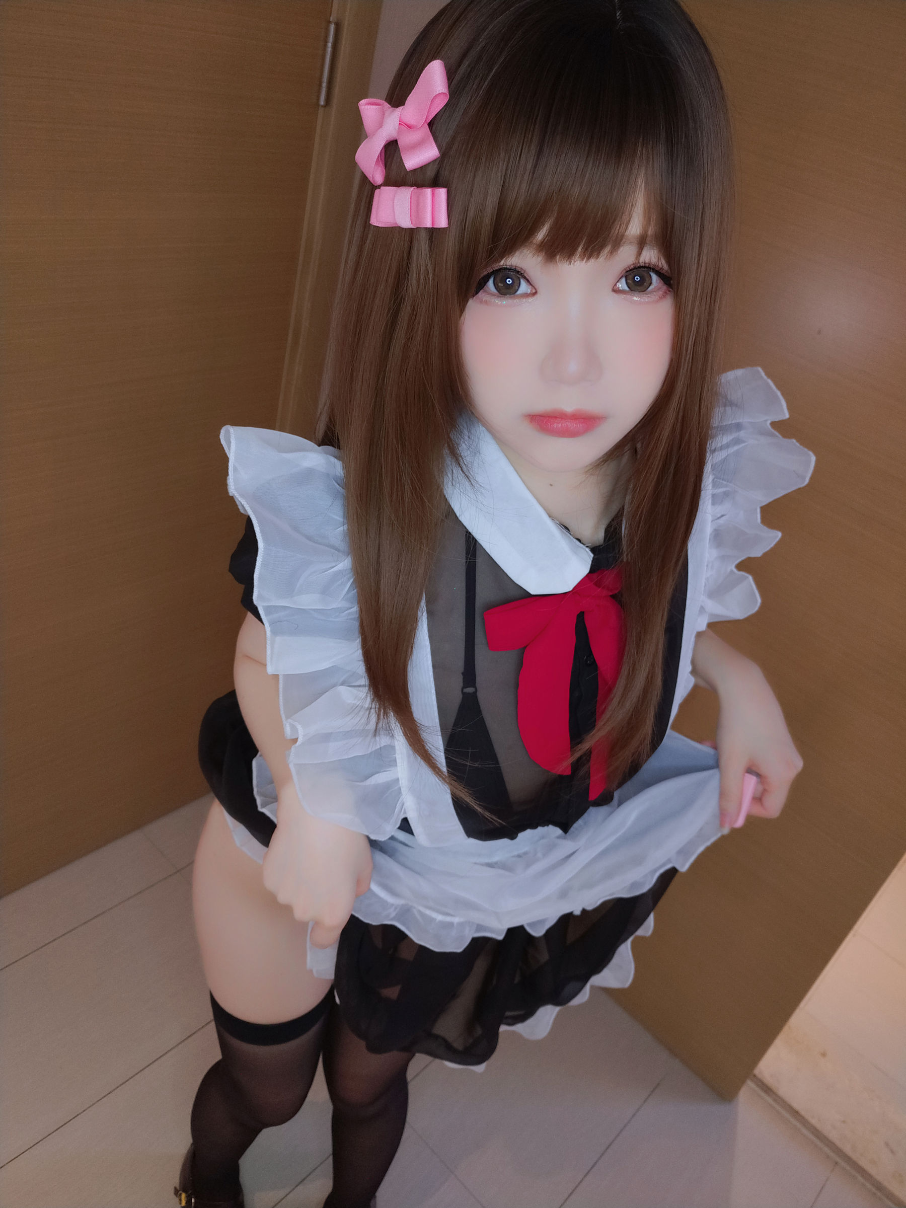 Net Red Coser Photo Anime blogger Xueqing Astra -Bathroom Maid