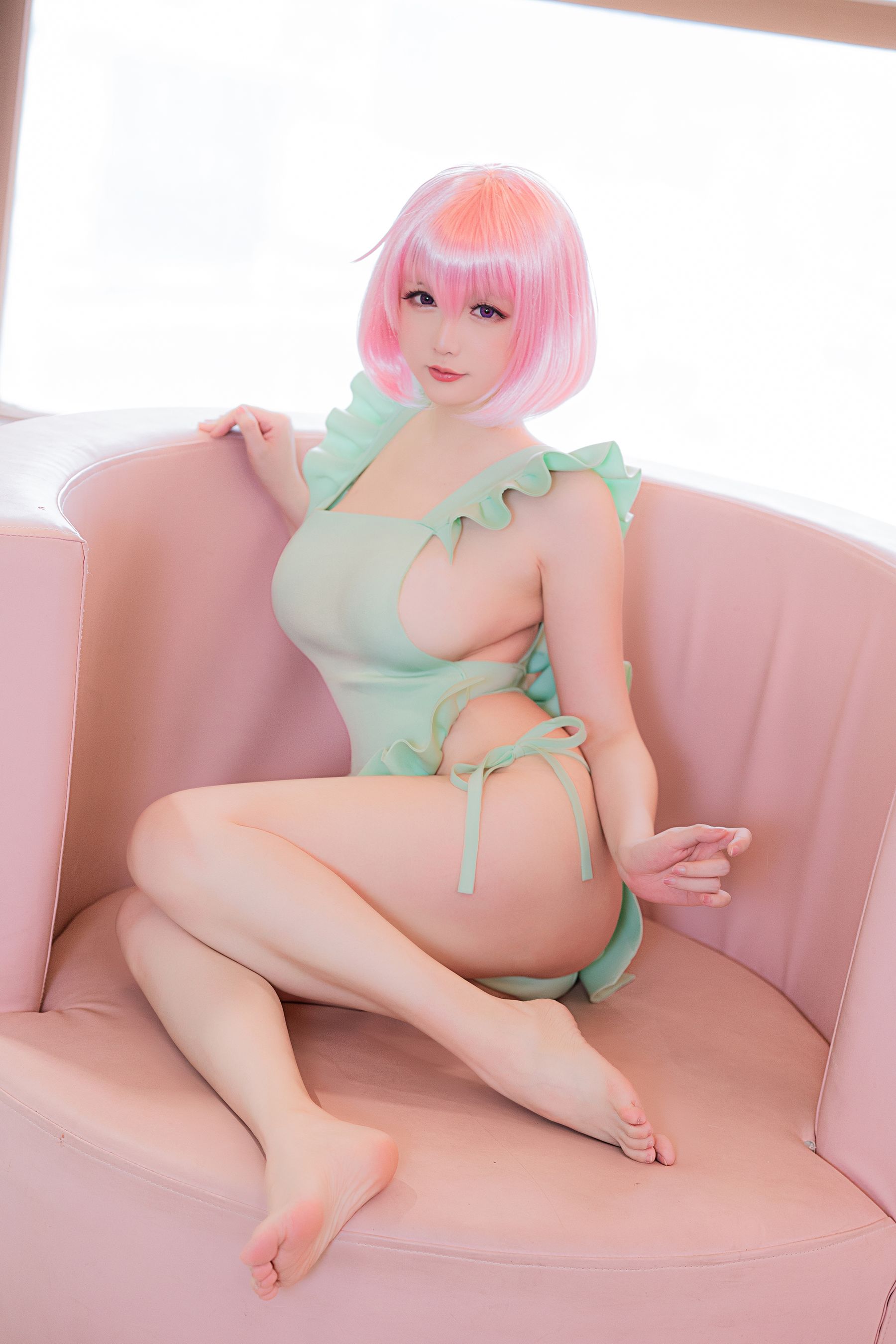 Welfare COS Miss Coser Sister Star Zhi Zhi Zhi -Valentine's Day Dream set group