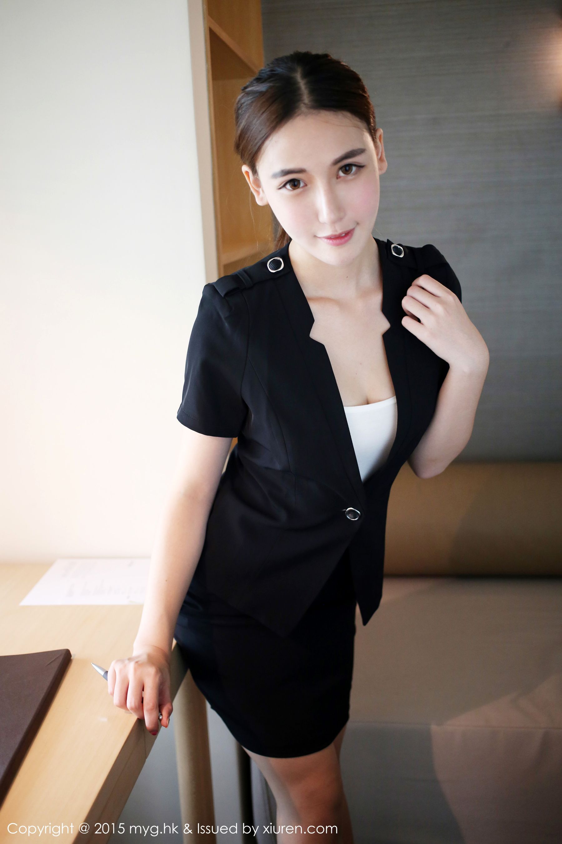 Xiong Yan BOBO Teacher's Uniform Temptation Miyuan Pavilion Mygirl VOL.161