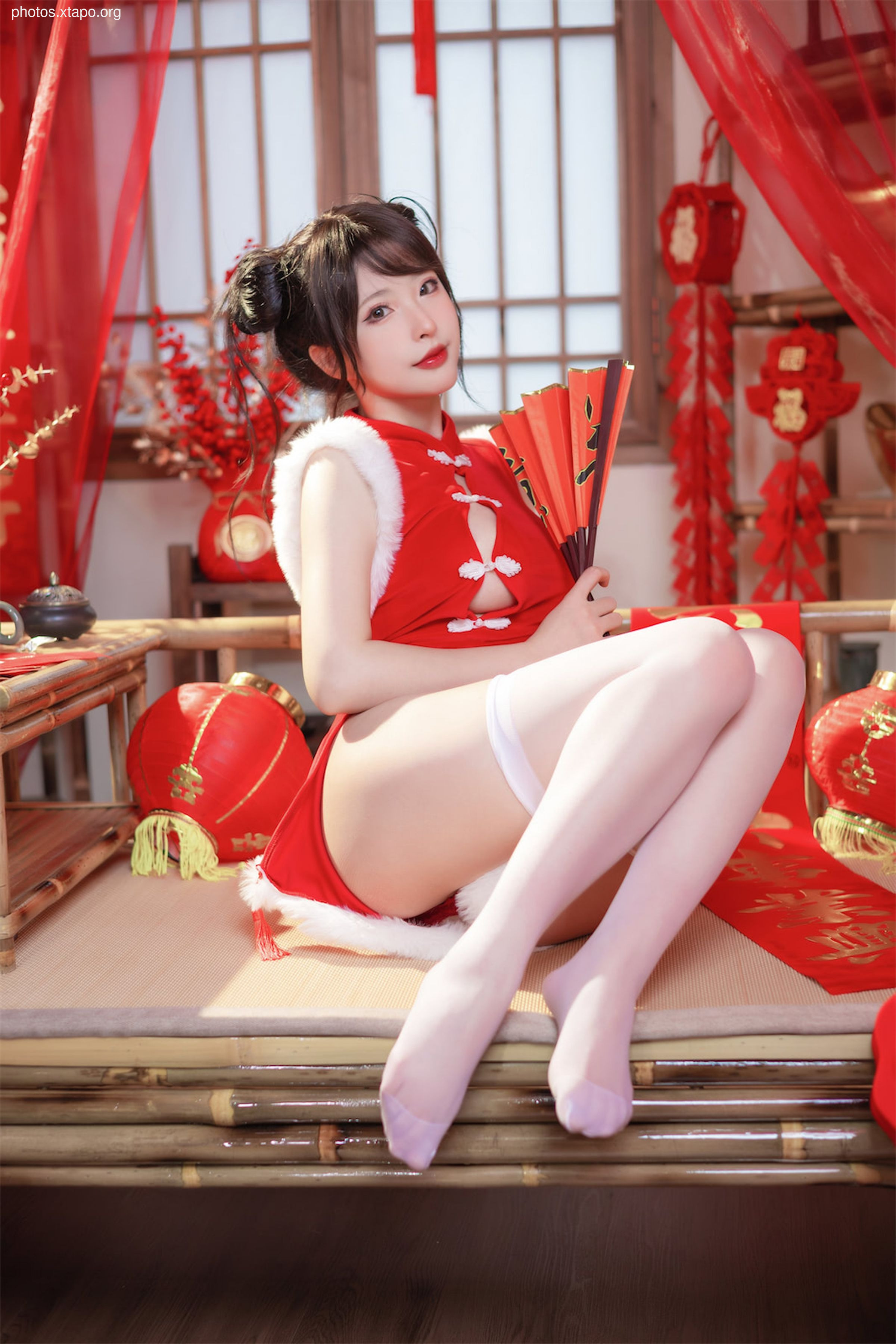 Shimizuya 2023 New Year Cheongsam 77P-770MB