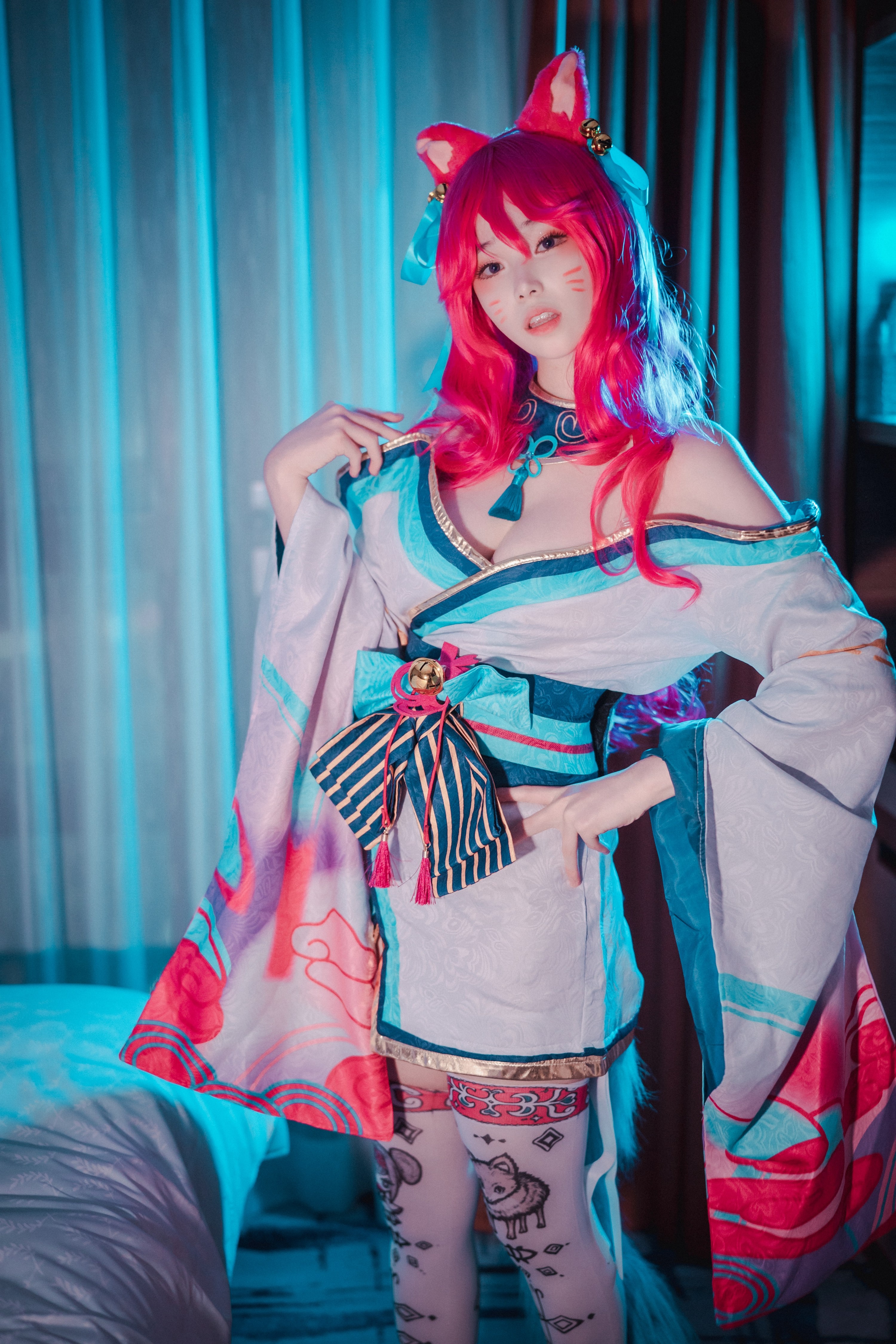 DJAWA Photo – Bambi (밤비) : “Spirit Blossom Ahri (League of Legends)” 145P