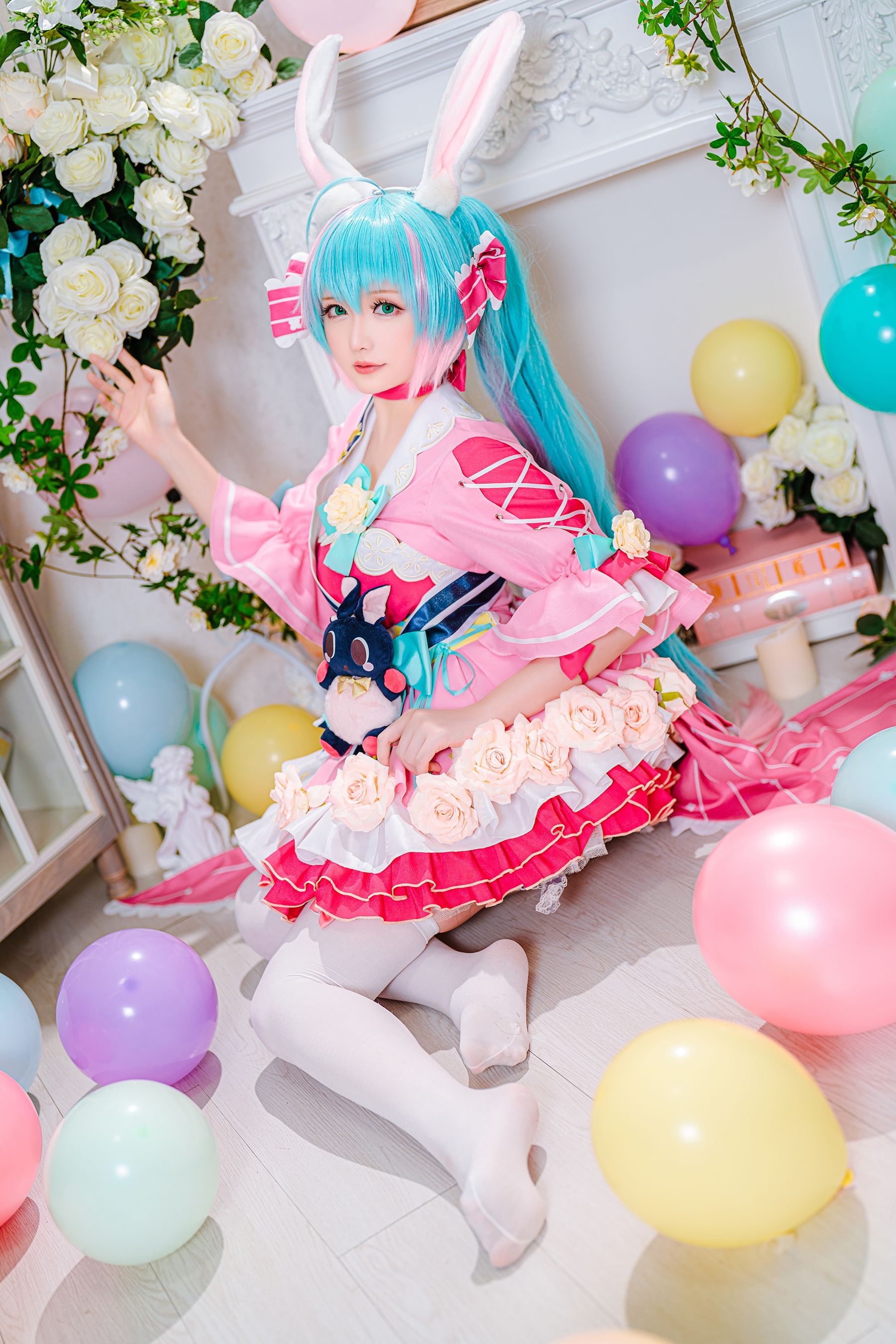 Welfare COS Miss Coser Sister Star Zhi Zhi Zhi -Valentine's Day Dream set group