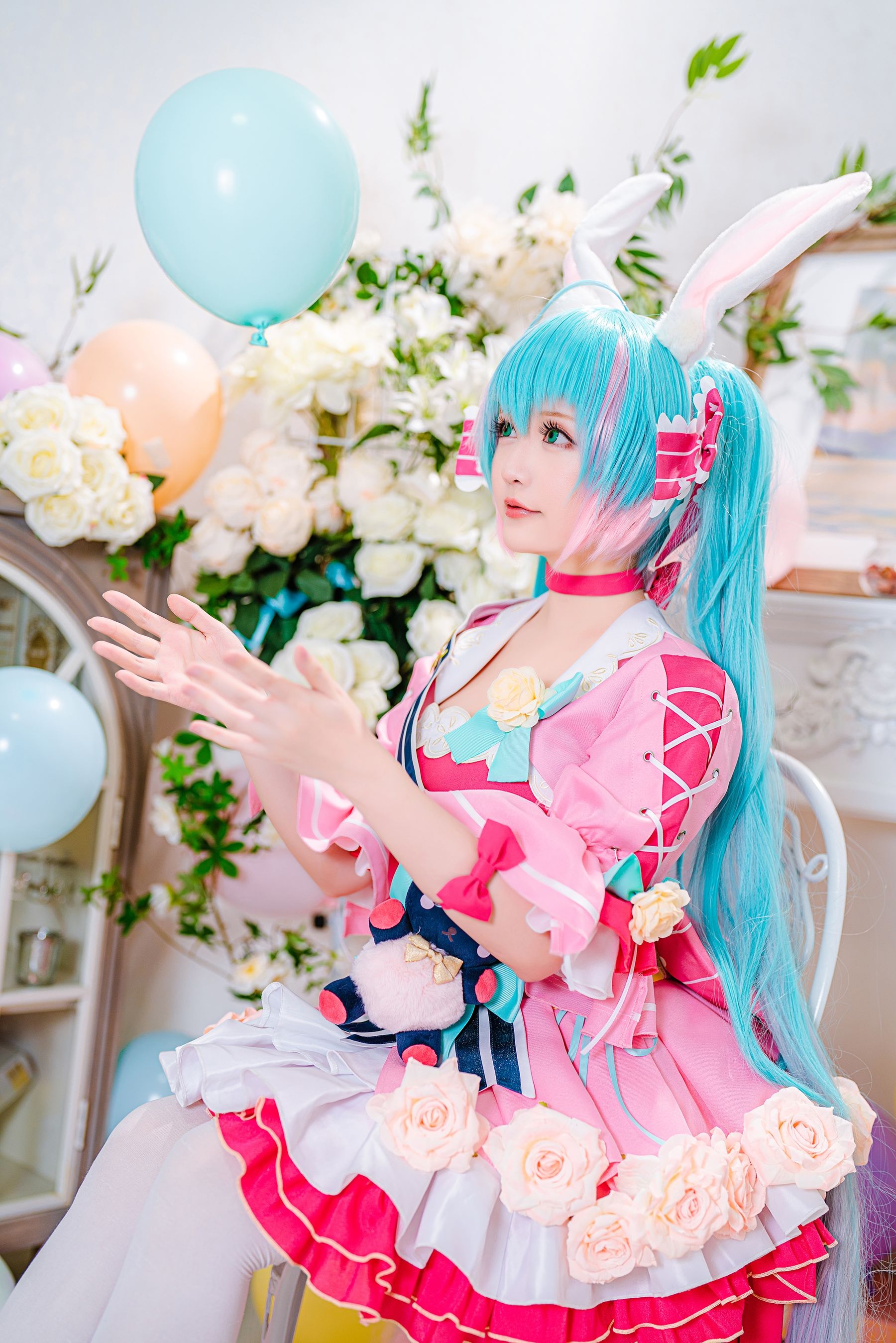 Welfare COS Miss Coser Sister Star Zhi Zhi Zhi -Valentine's Day Dream set group