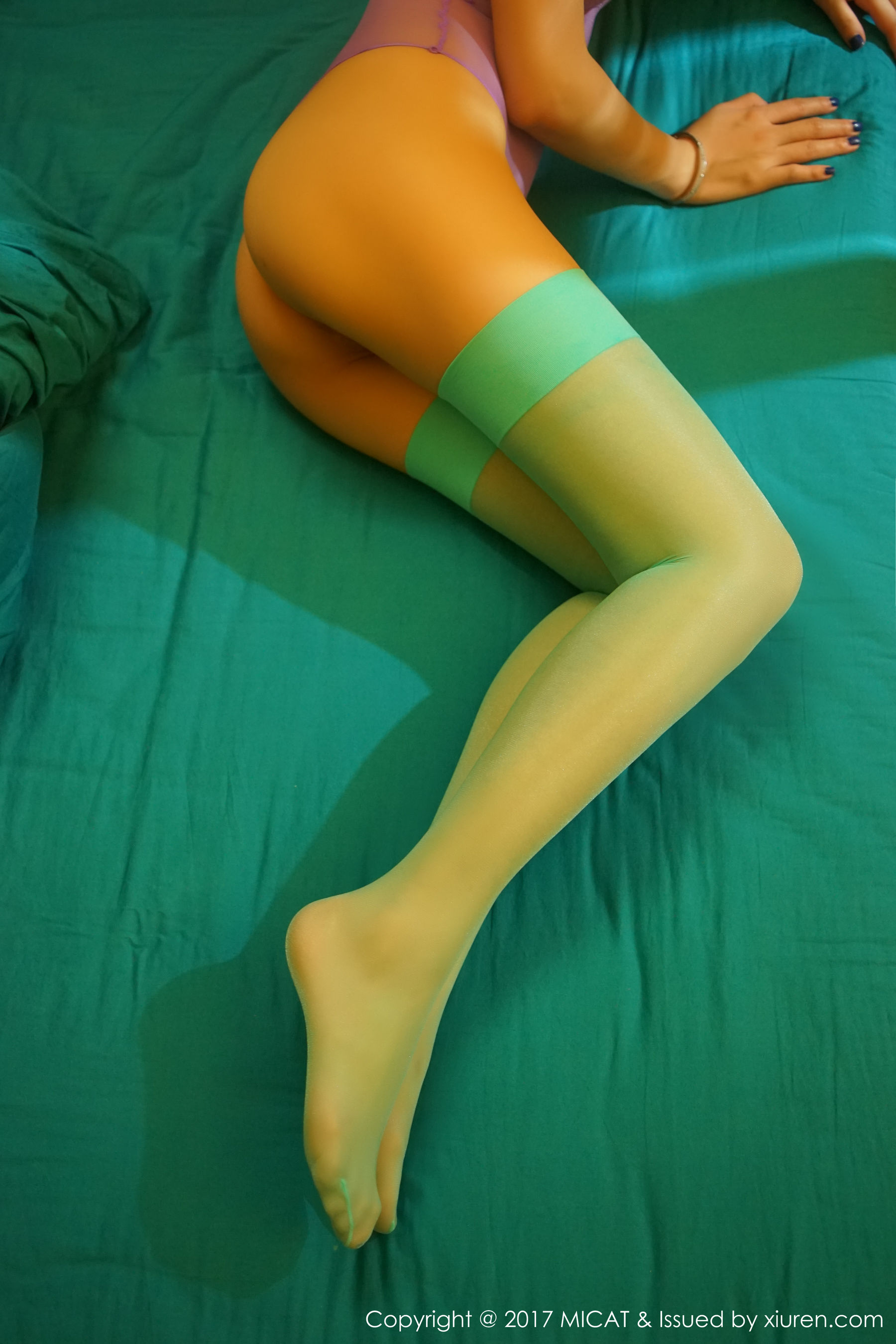 Xuerui Lisa Stockings and Glasses OL Micat Vol.024