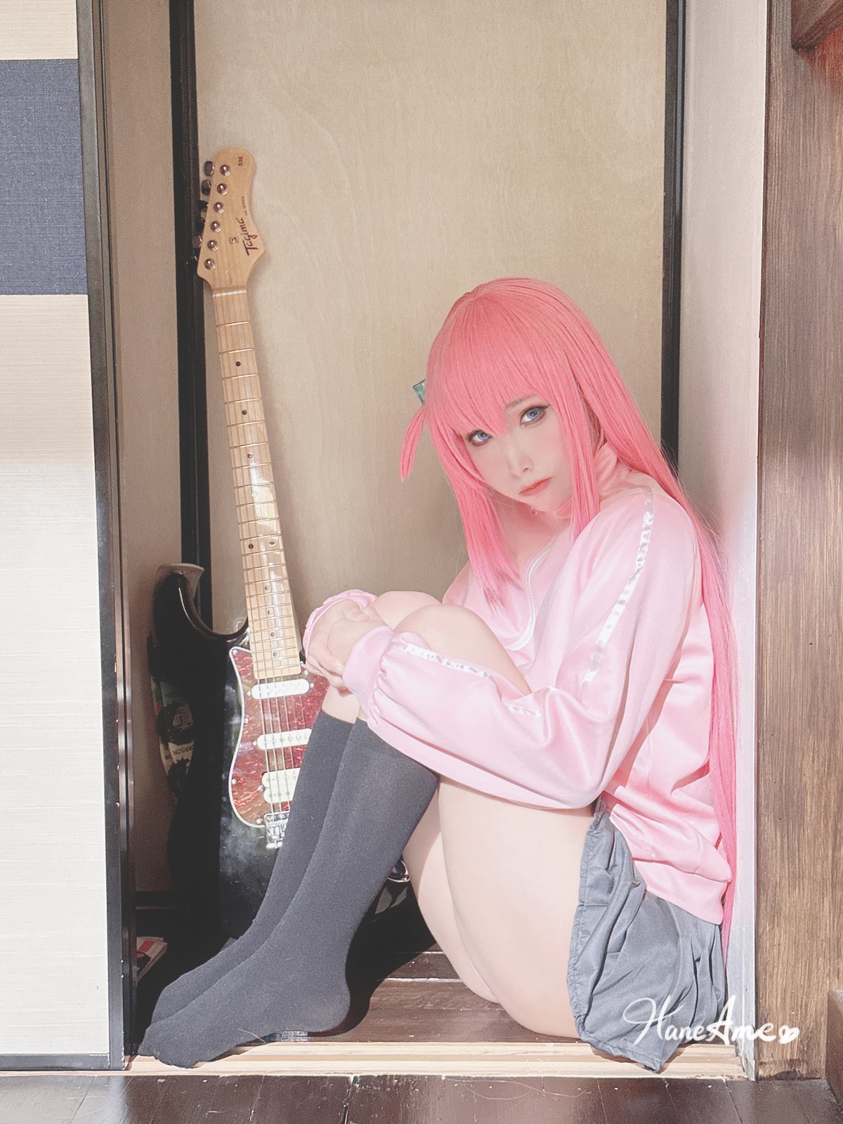 Cosplay Yubo HaneAme Bocchi Lonely Rock