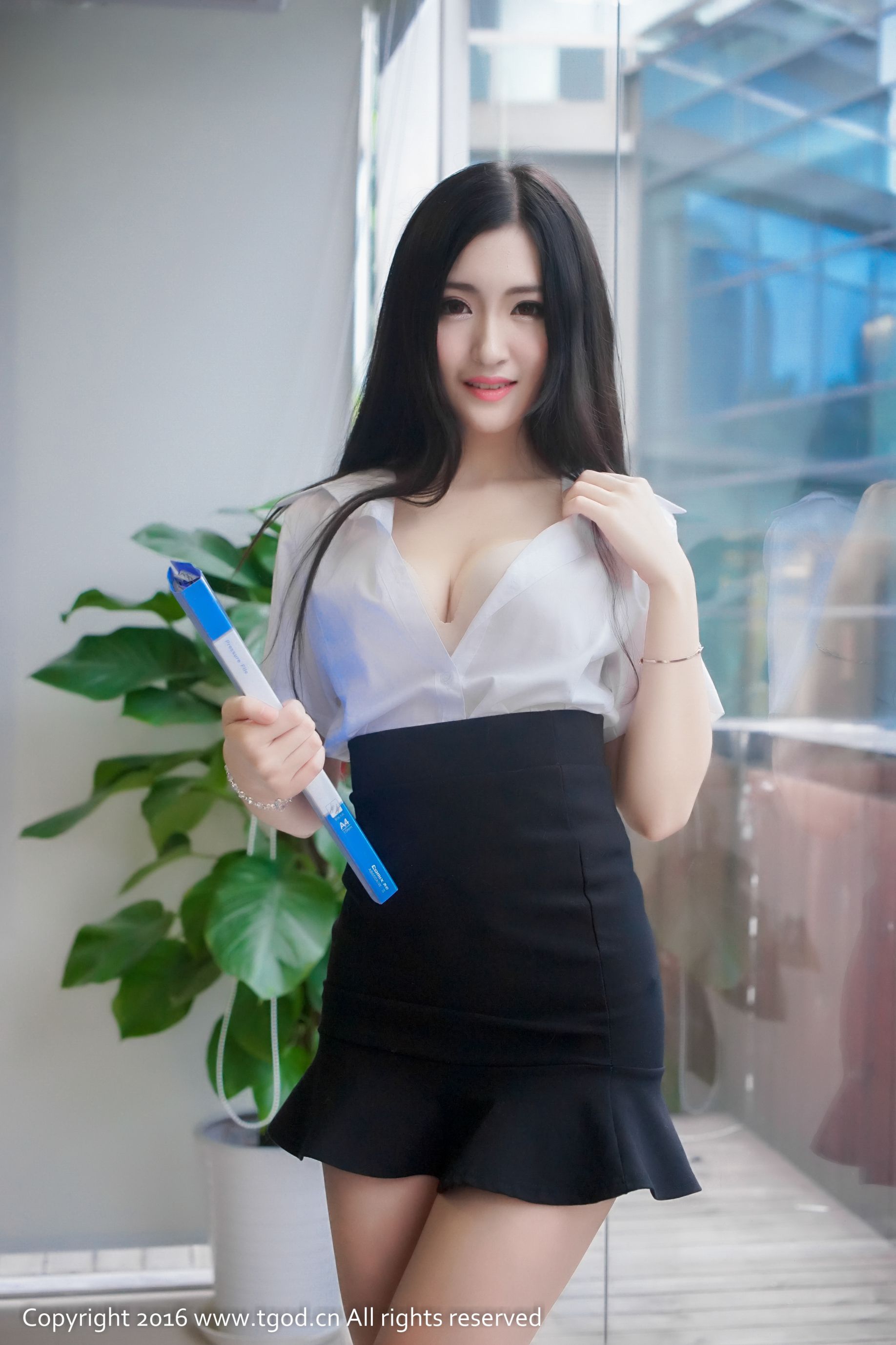 Shen Mengyao G-CAT Uniform Temptation Unstoppable Push Goddess TGOD