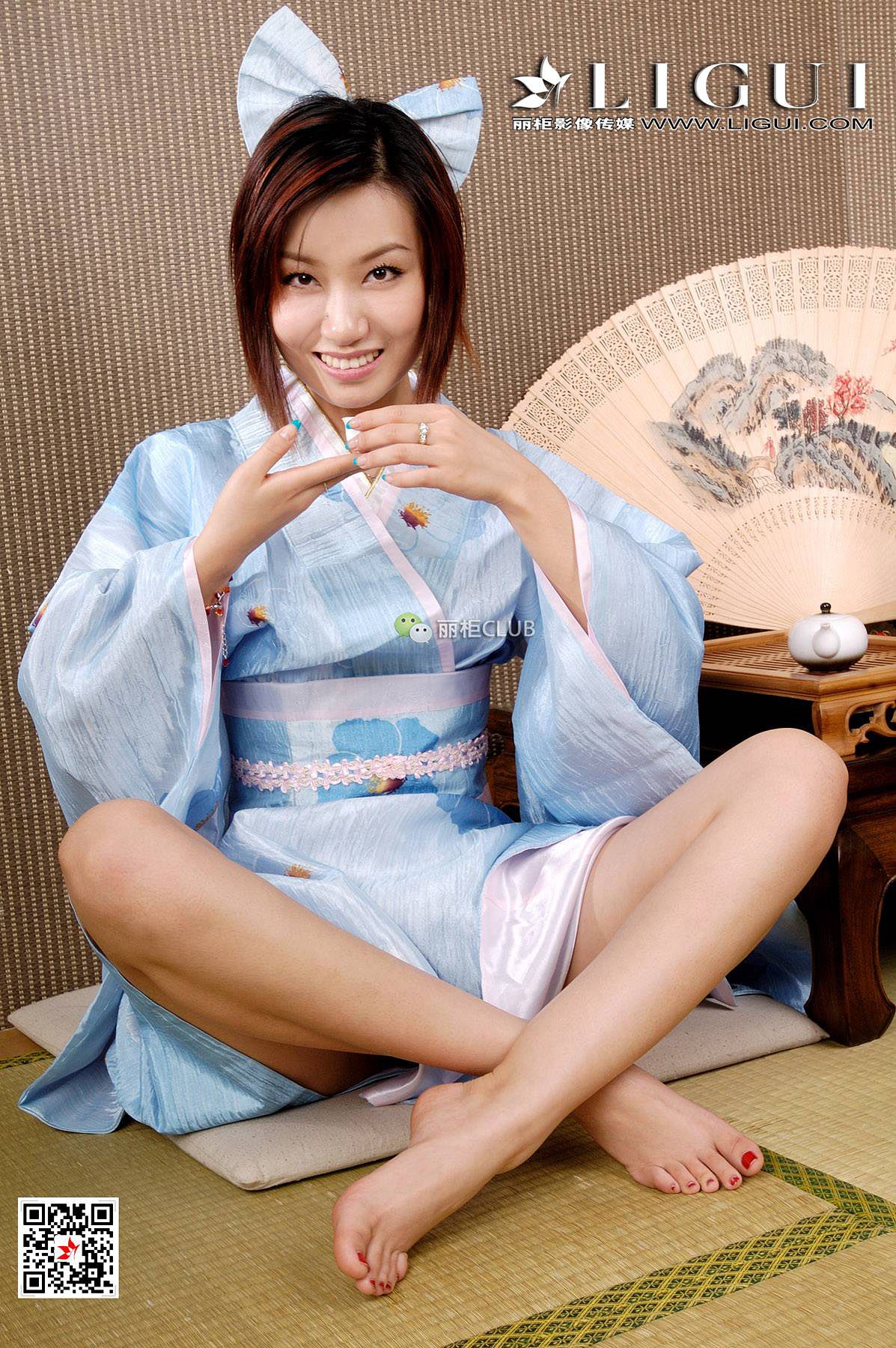 Xiaohui Costume Silk Foot Ligui Beautiful legs silk foot