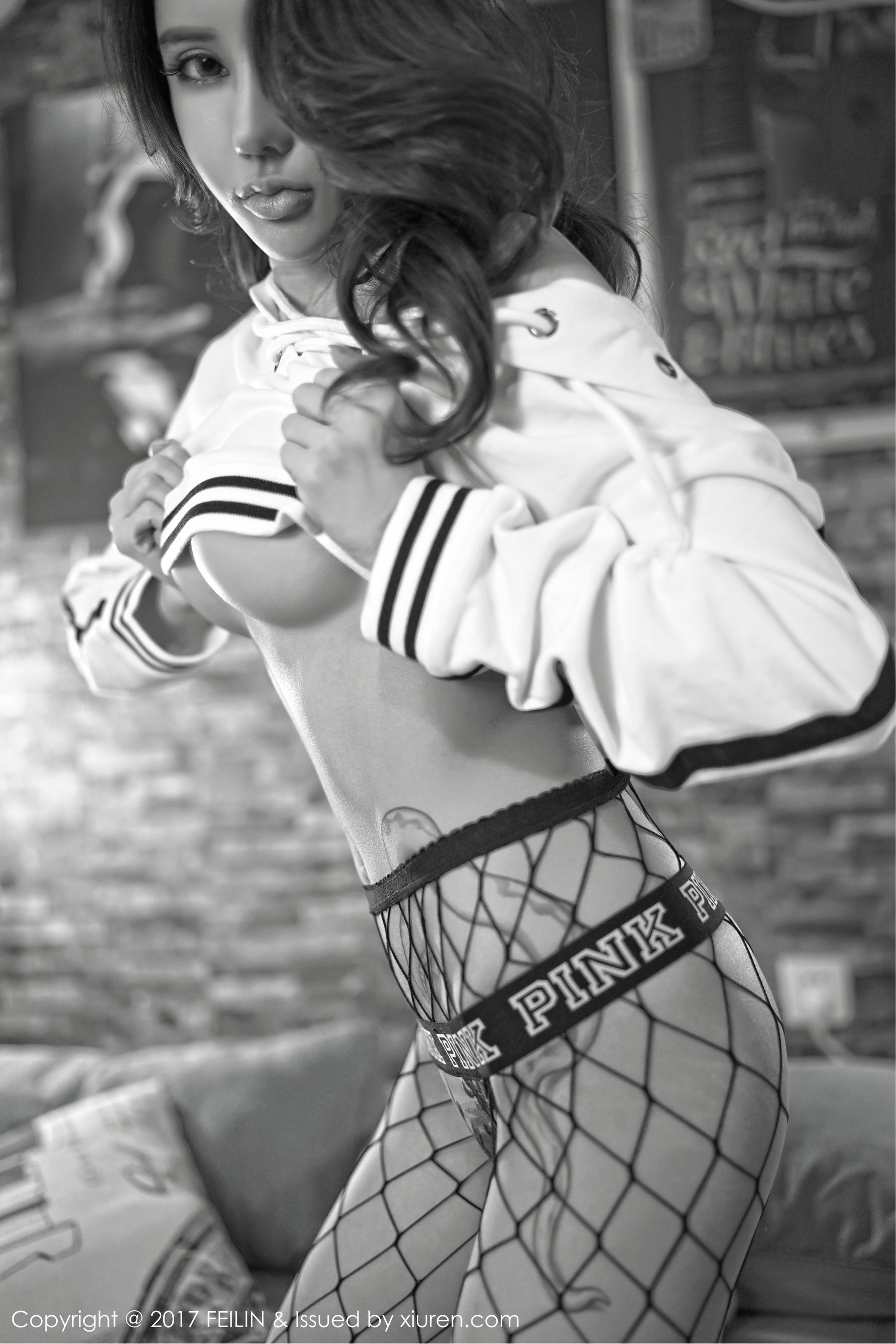 G dry and dry grid pantyhosethong 囡 Feilin vol.101