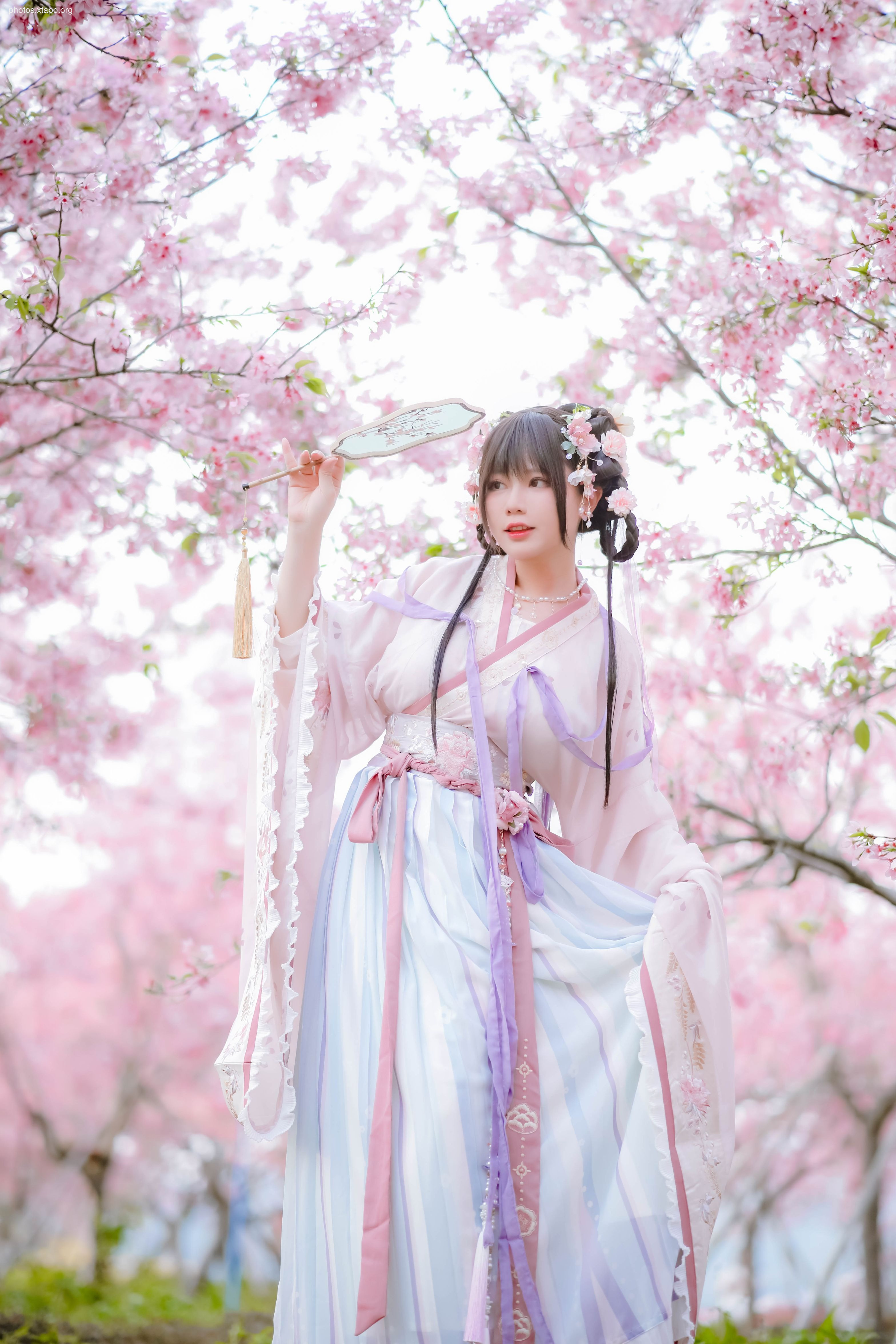 Nyako - Sakura Hanfu Flower God Prayers 52P-219MB