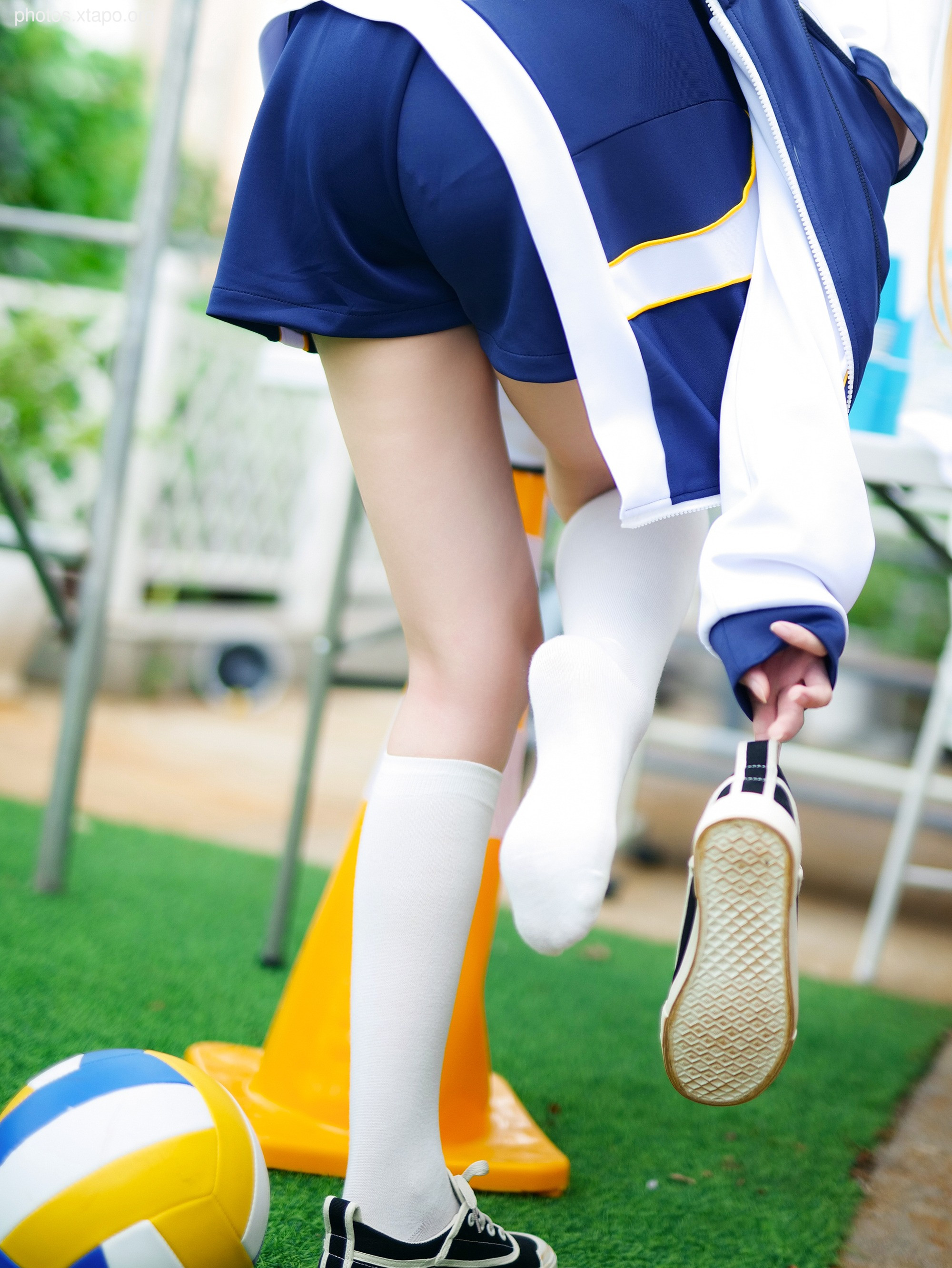 Mother Blue Archive -Iluo マ リ ー (Gymnastics) Cosplay Vol.02