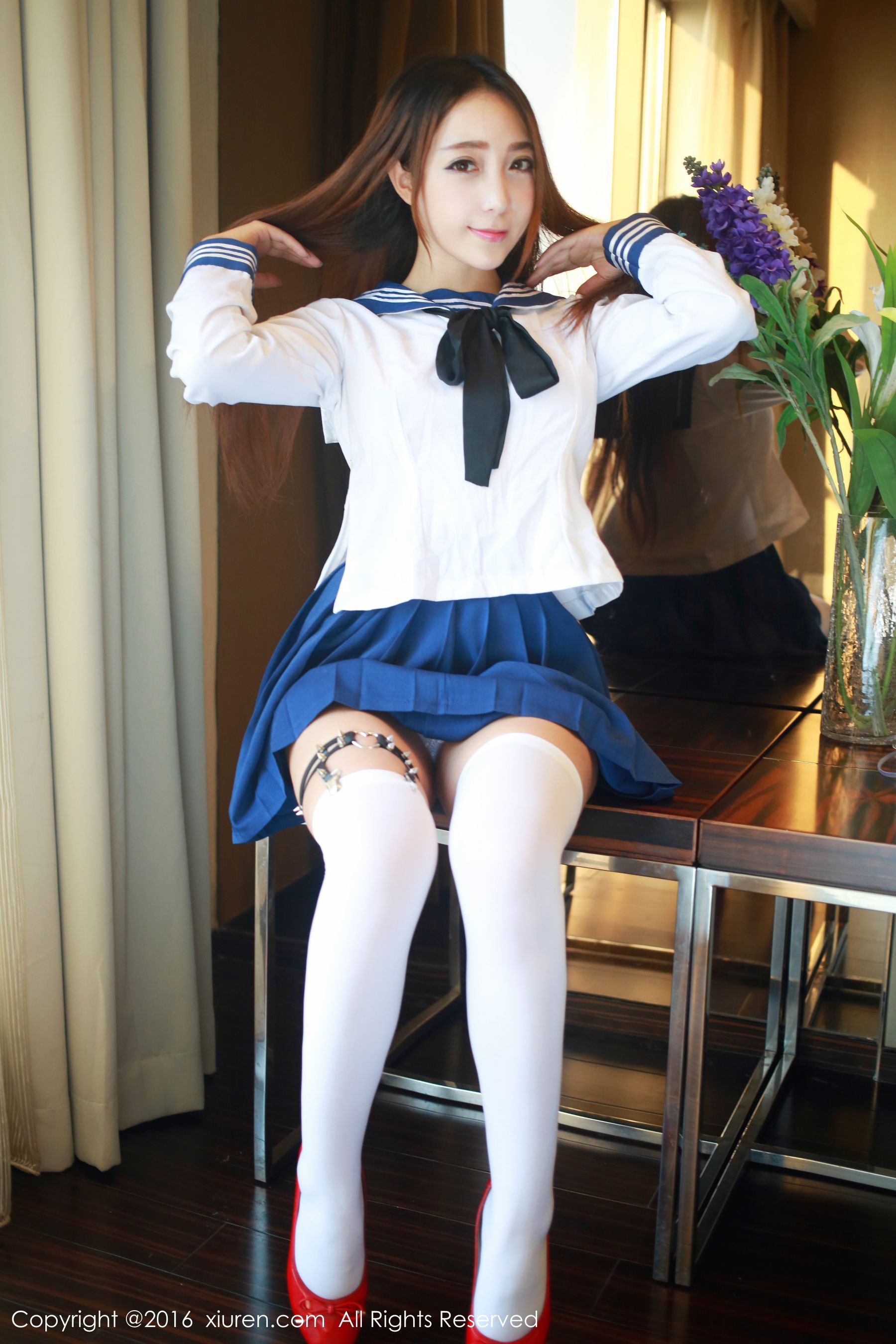 Huang Yiyuan Student's Fit and Sub -TemptationTube top underwear Xiuren No.486