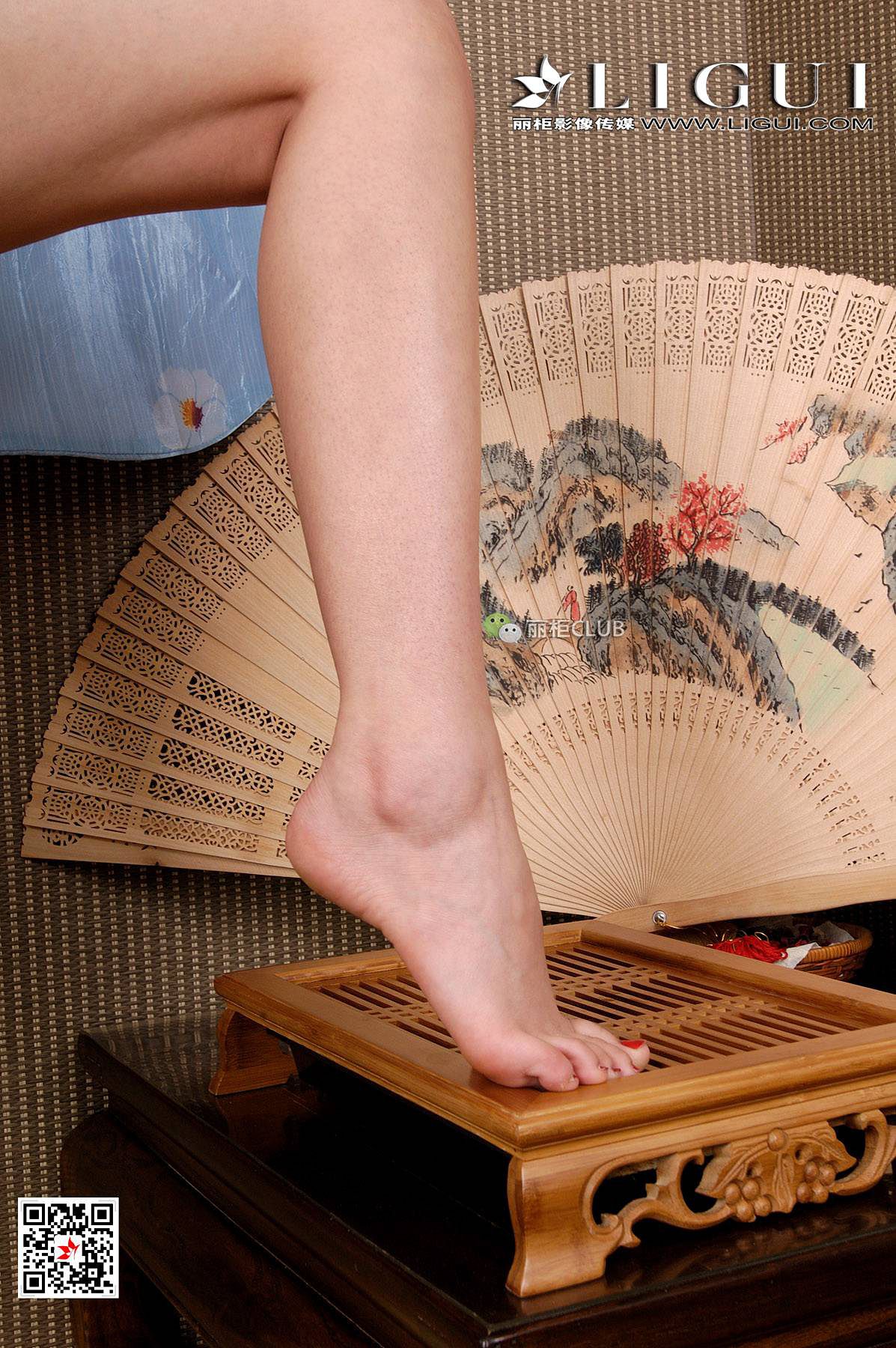 Xiaohui Costume Silk Foot Ligui Beautiful legs silk foot