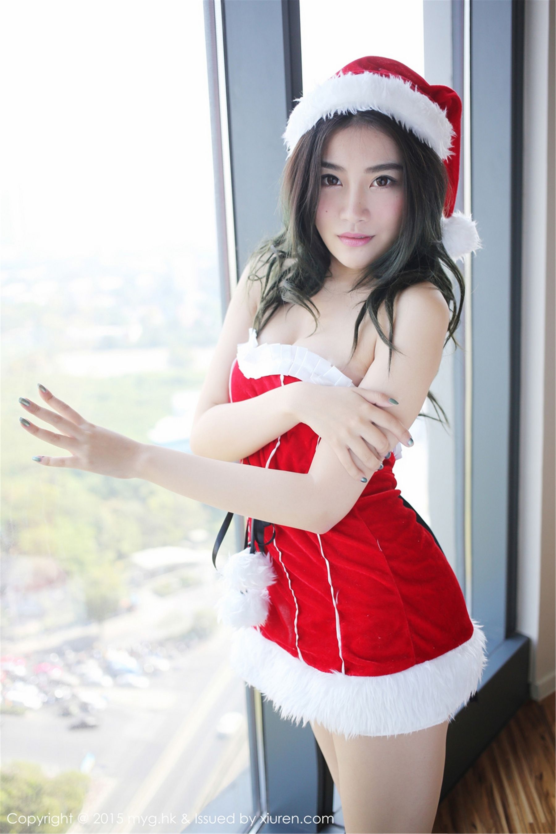 Promise Sabrina Thailand Travel sexy underwearChristmas costume Miyuan Pavilion MyGirl VOL.090