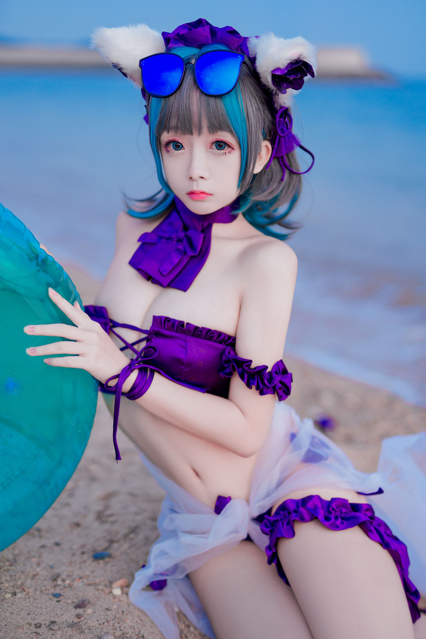 COS Welfare COSPLAY Renai Jiao -Chai County Cat Swimsuit
