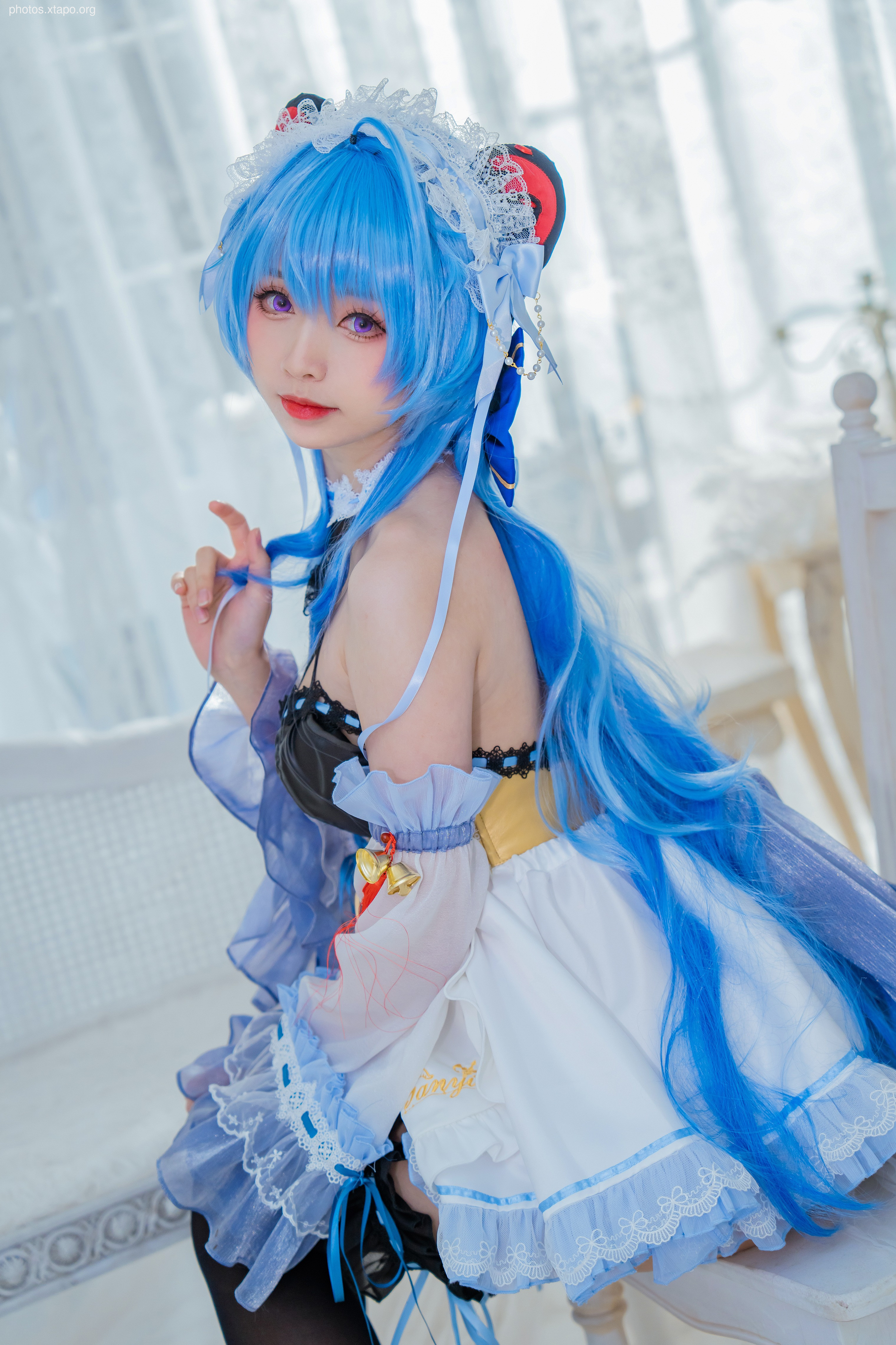 Large roll small roll Ganyu maid 20P-160MB