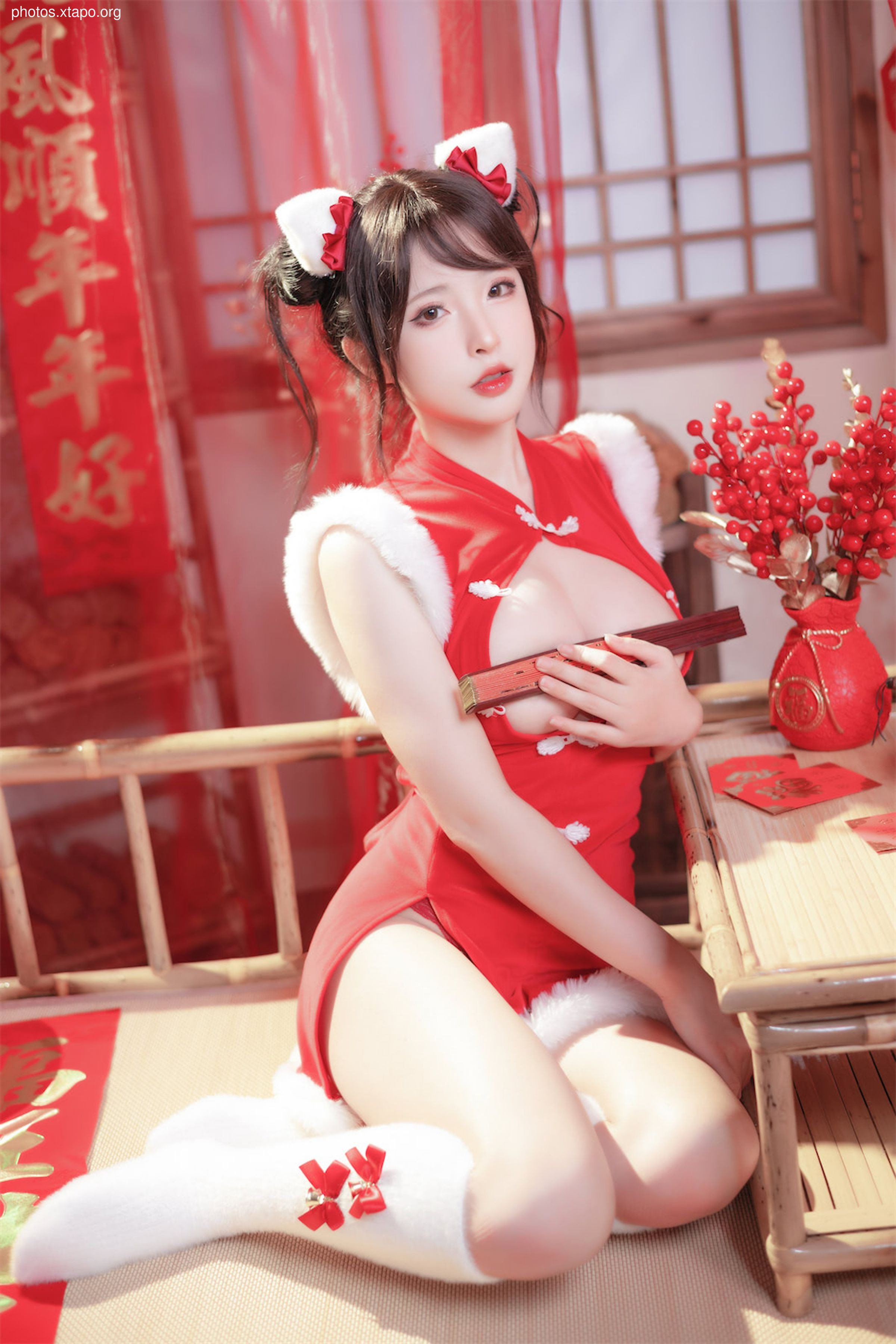 Shimizuya 2023 New Year Cheongsam 77P-770MB