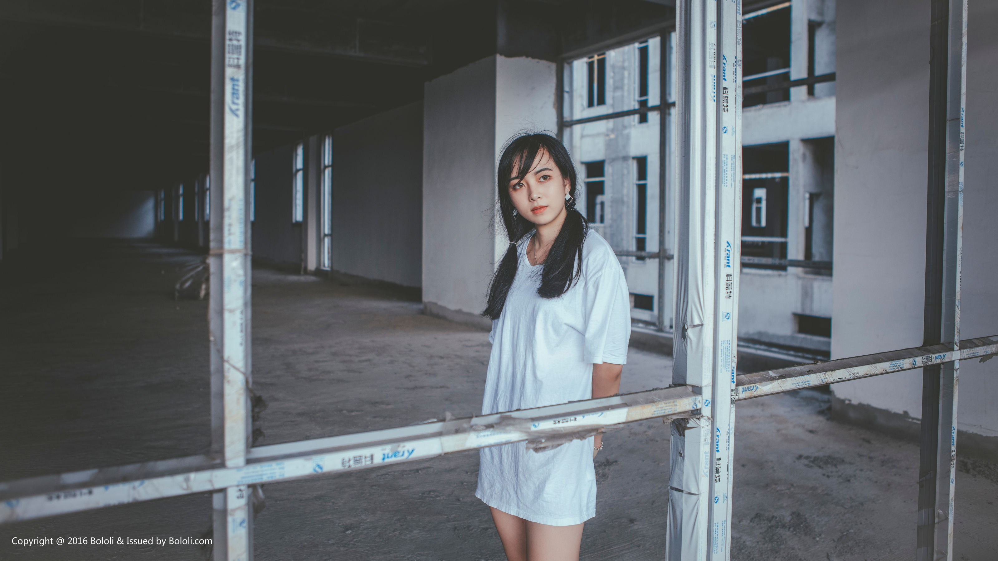 Super fierce Nuo Japanese Double Ponytail Girl Kimoe Que Meng Culture Kim020