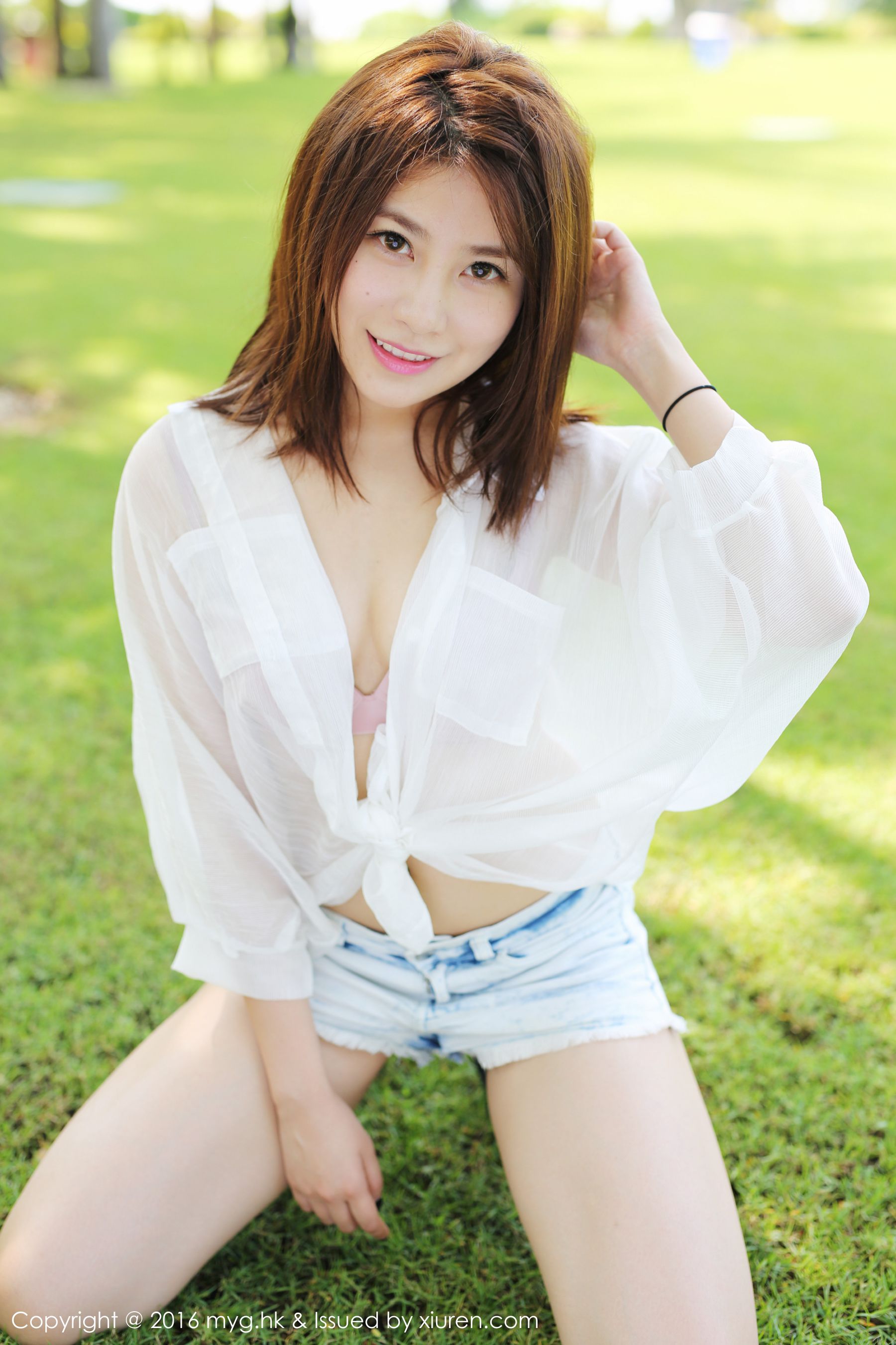 Promise to Sabrina Chu Chu's Cute, Gel's Drived Goddess Miyuan Pavilion Mygirl VOL.223