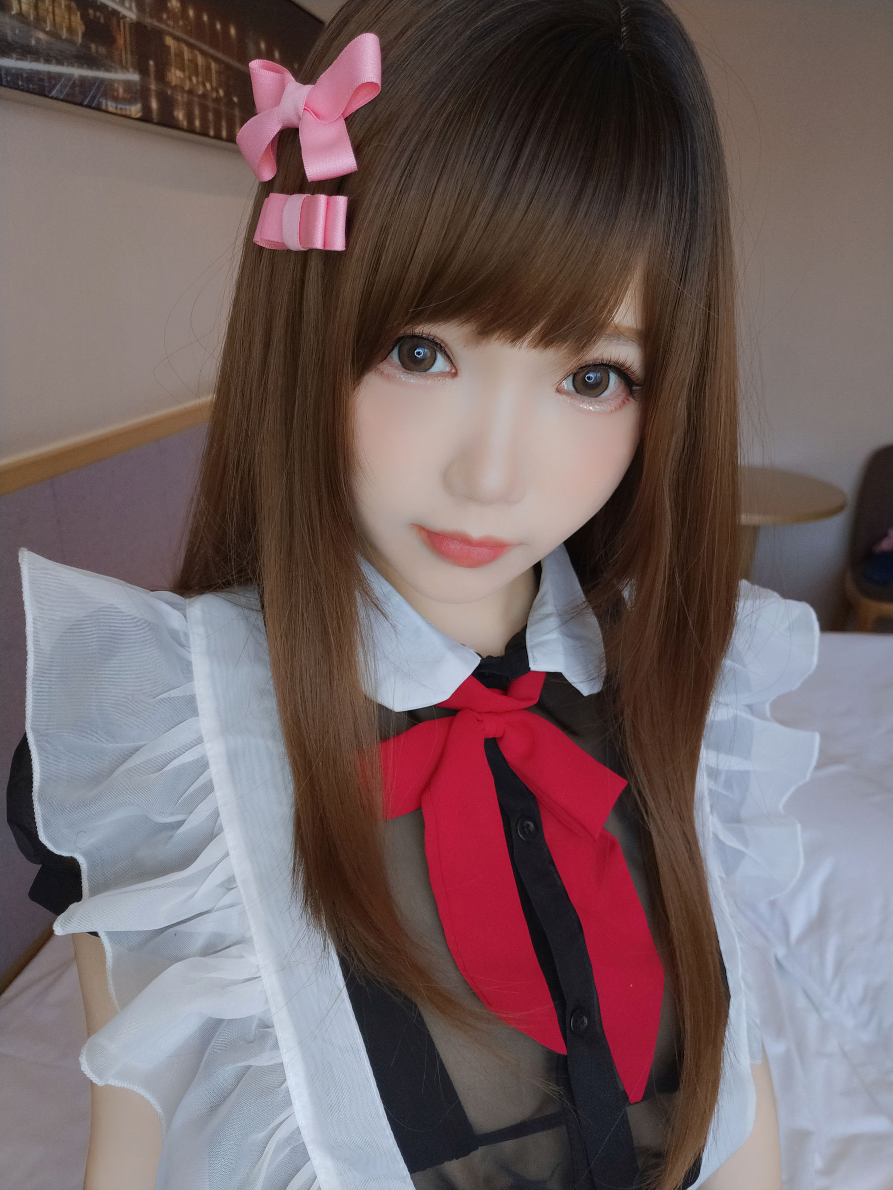 Net Red Coser Photo Anime blogger Xueqing Astra -Bathroom Maid