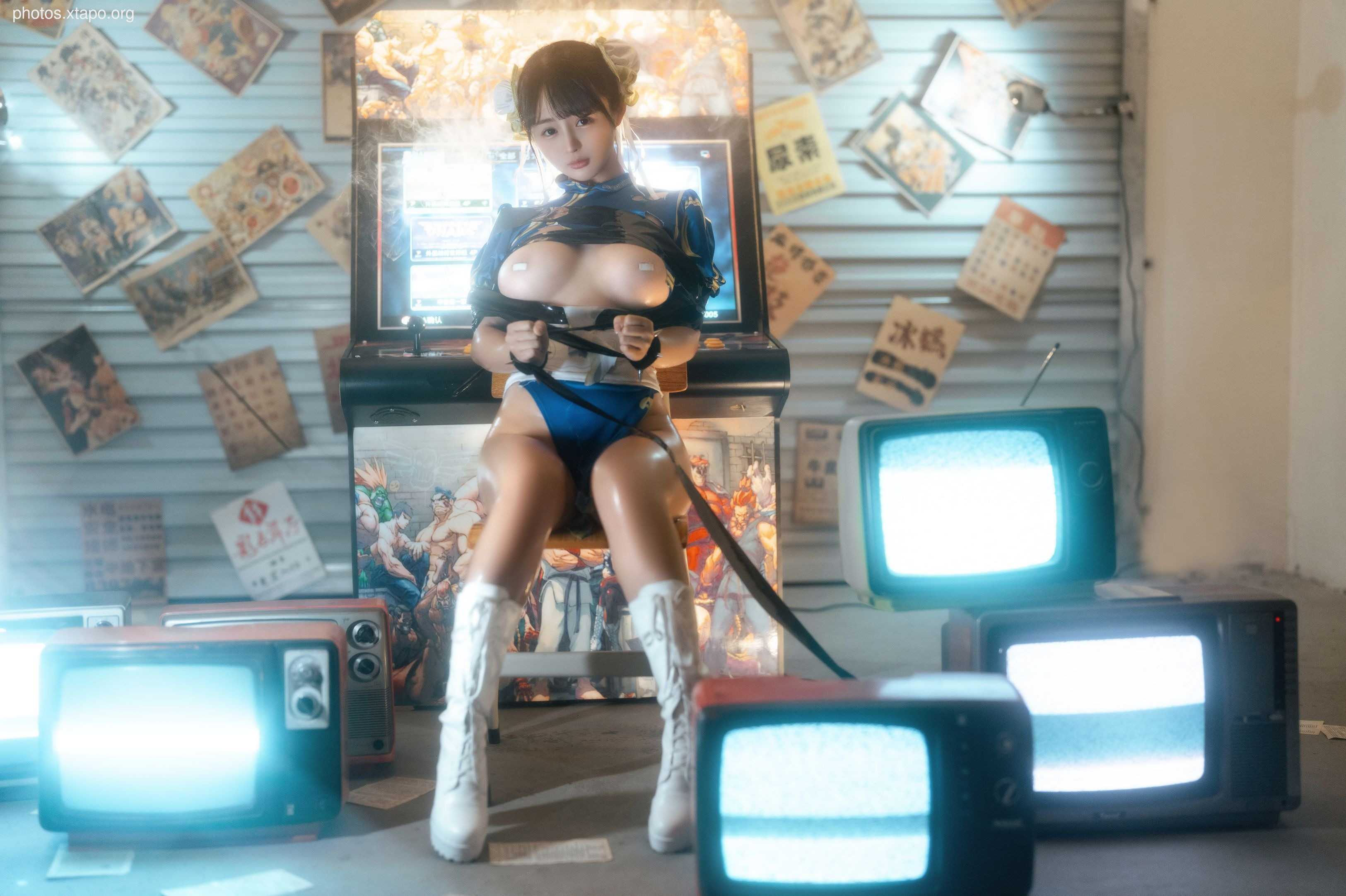 Sakurai Nene Video Game Chunli