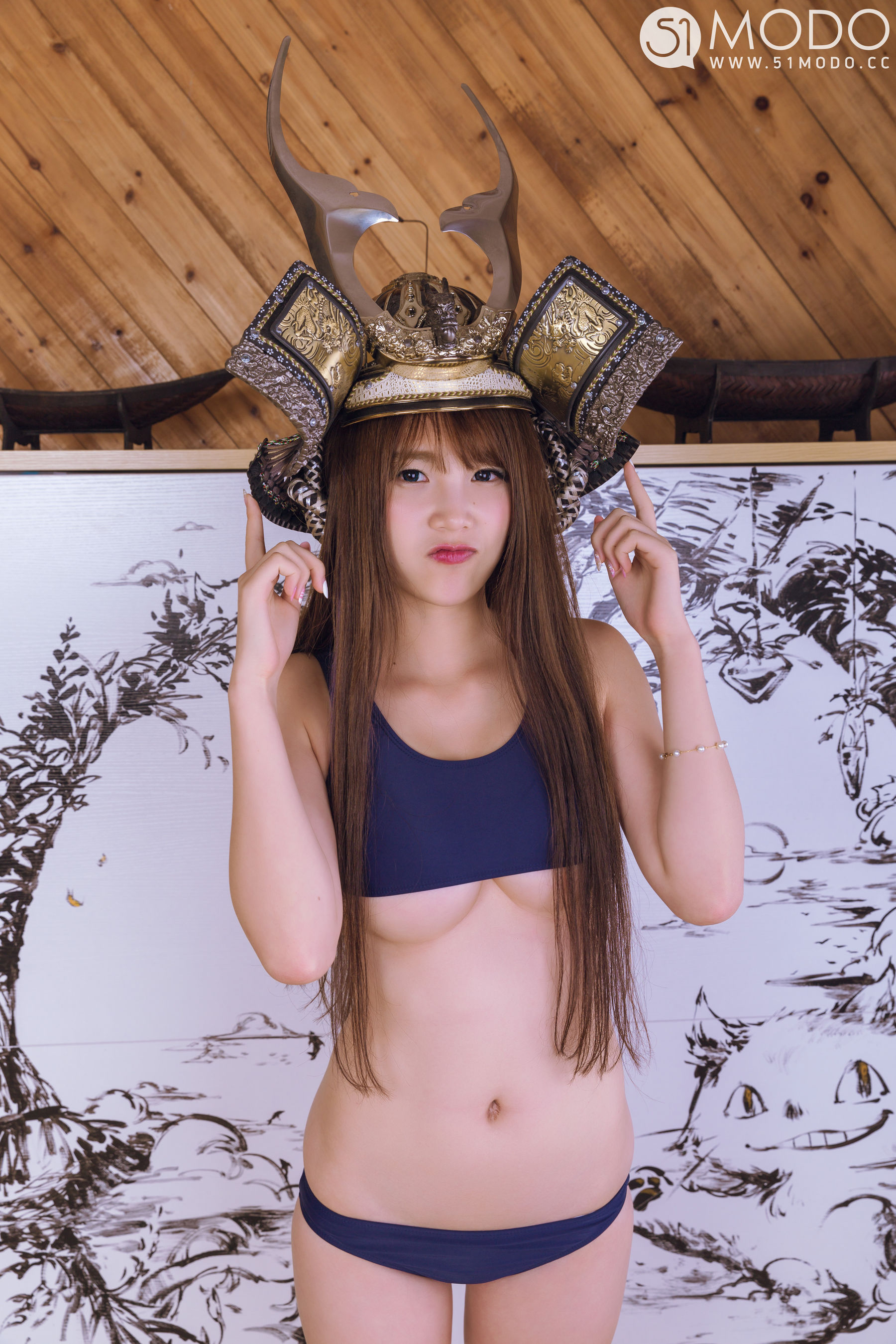 Dead Library Water Beauty Girl 51modo Magazine Vol.008