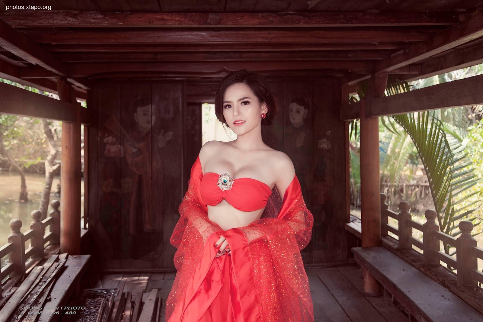 Trang Phi in the concept of Huyen Tran princess