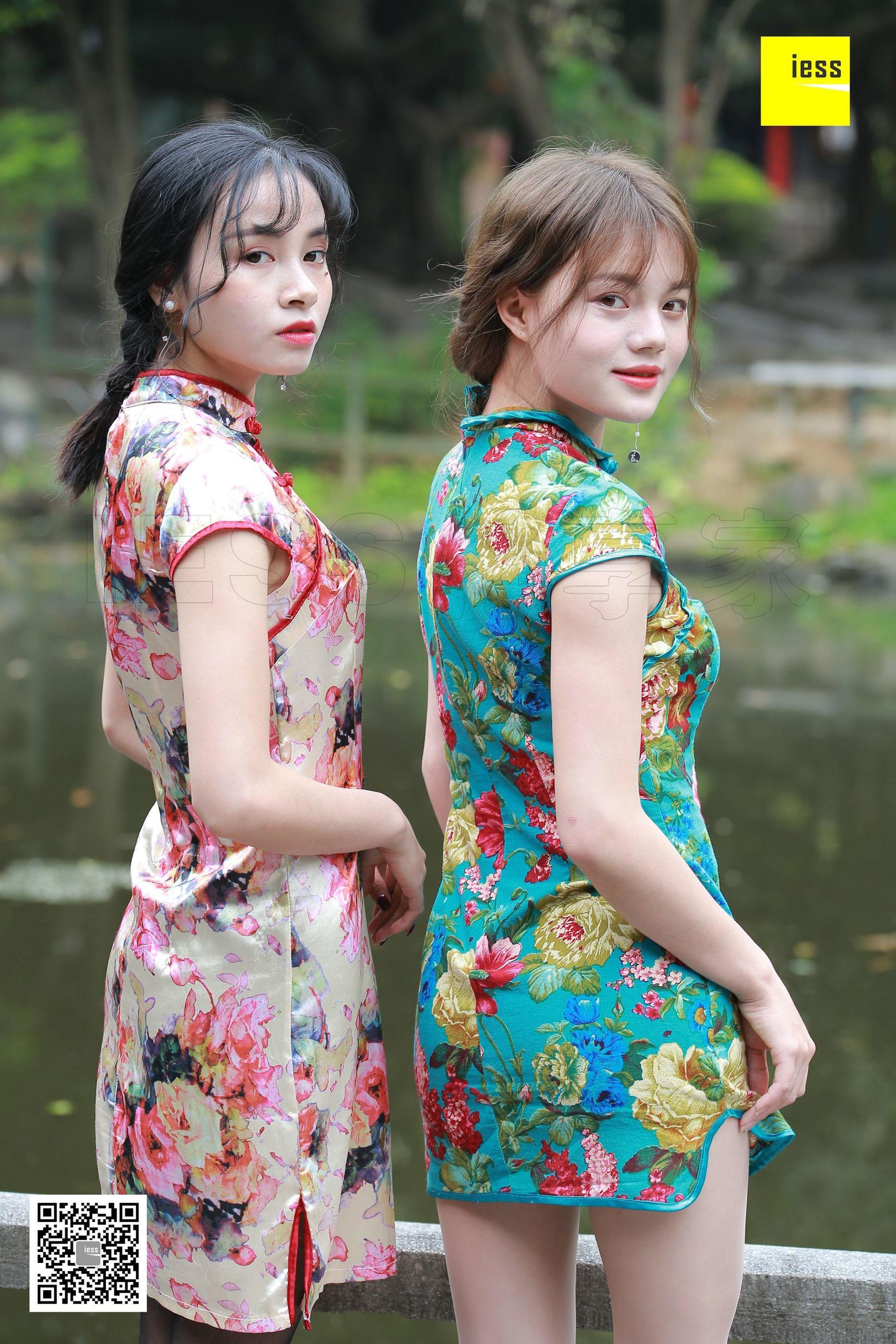 Shuying & amp; Huahua's Cheongsam Period Flowers Different Thoughts to IESS Devil on Wednesday Special issue 12