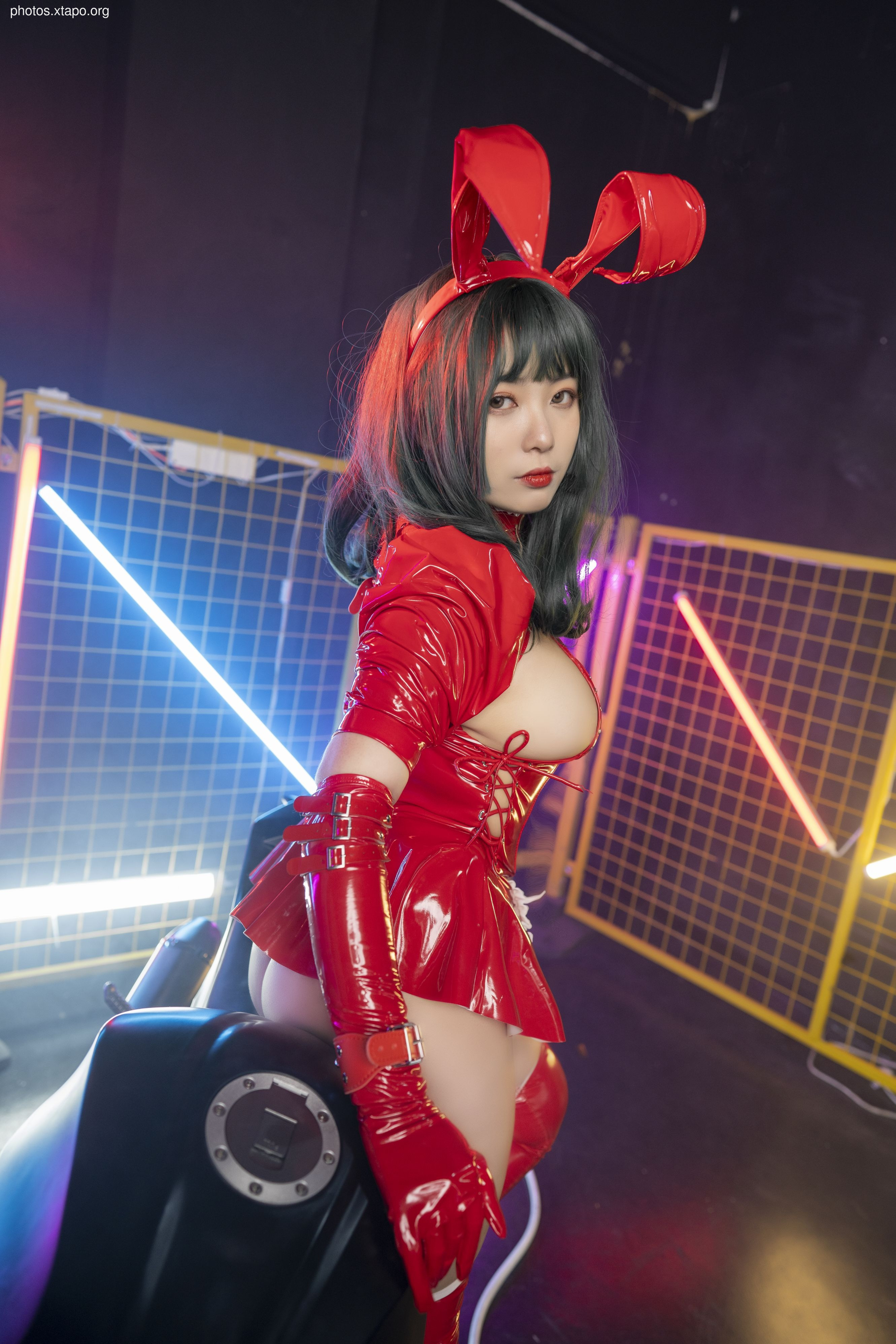 A_ i Dita Dark Rabbit Girl 40P-618MB