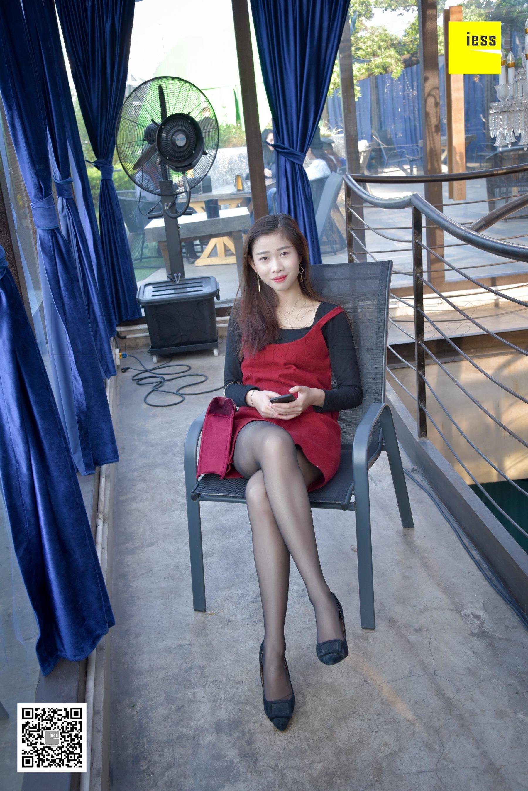 Come to Skirt Sexy Black Silk Different Thoughts to IESS Silk House 174