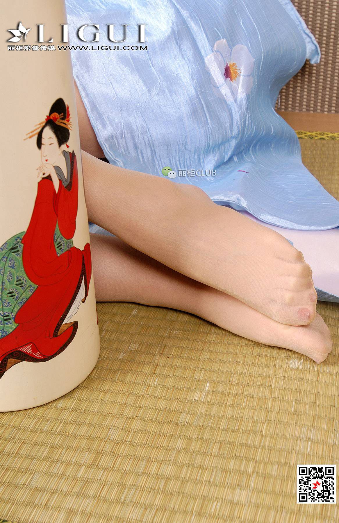 Xiaohui Costume Silk Foot Ligui Beautiful legs silk foot