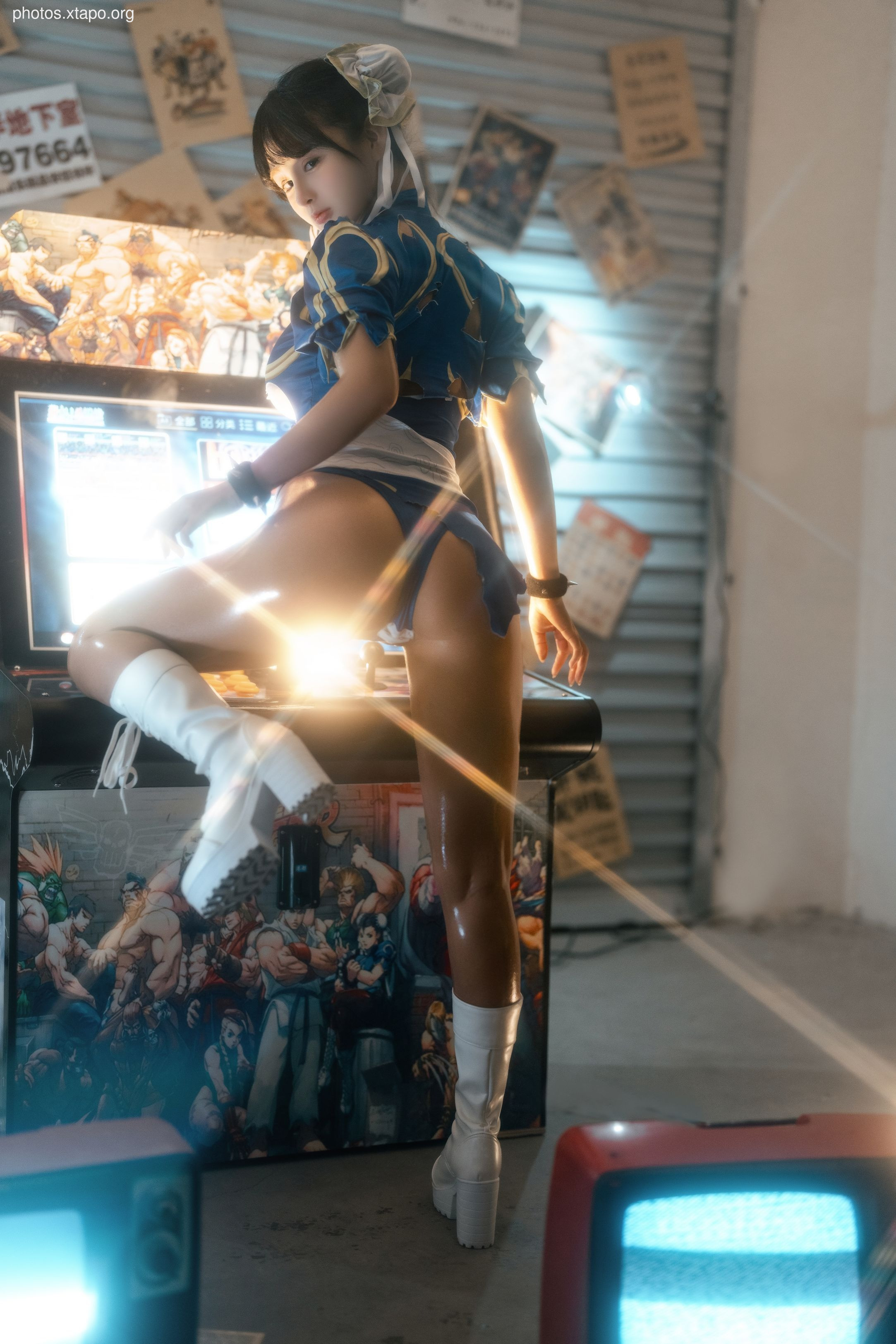 Sakurai Nene Video Game Chunli