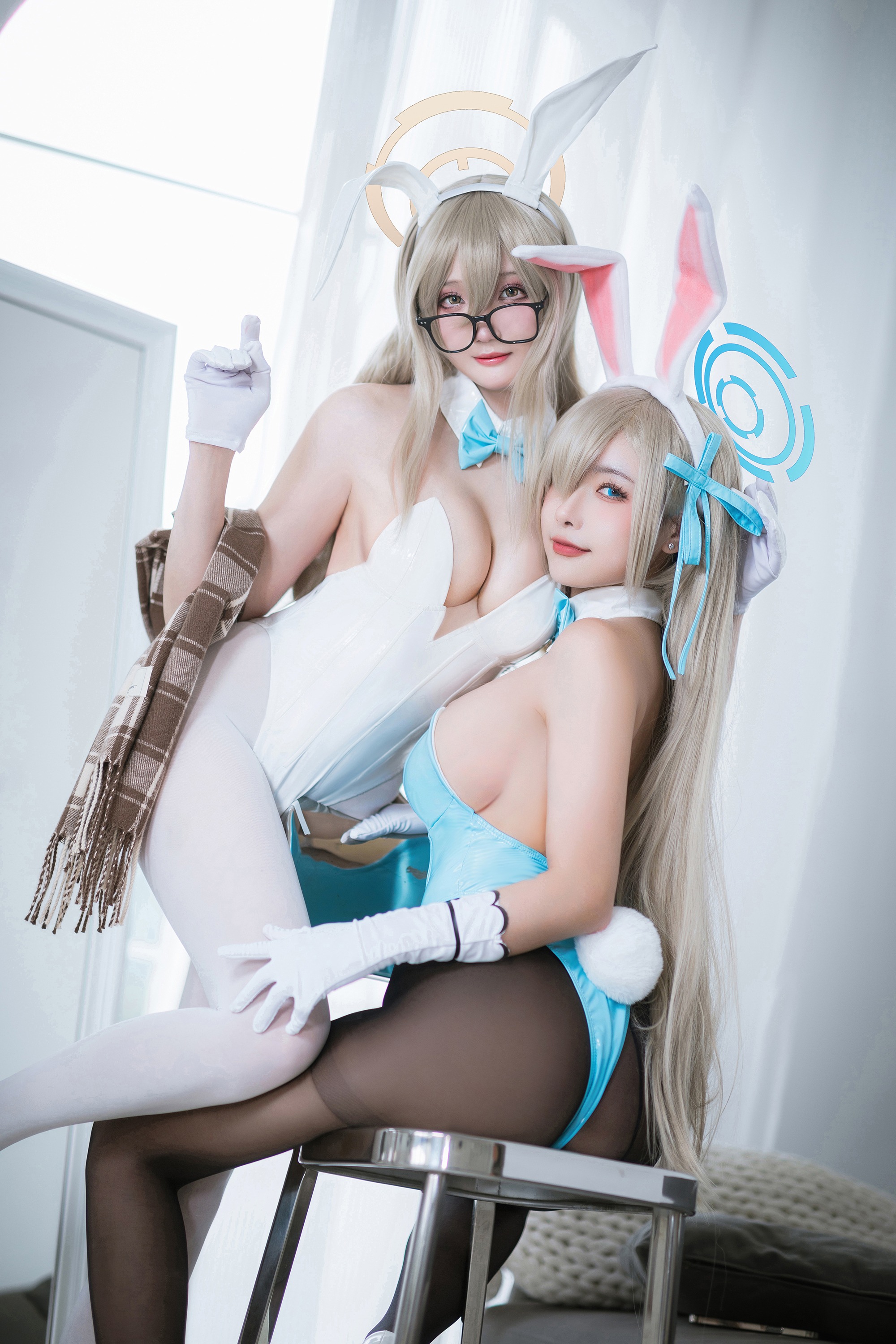 Momoko Kwai Aoi & amp Guaxi sauce & nbsp ba rabbit cos double book 93p-272MB