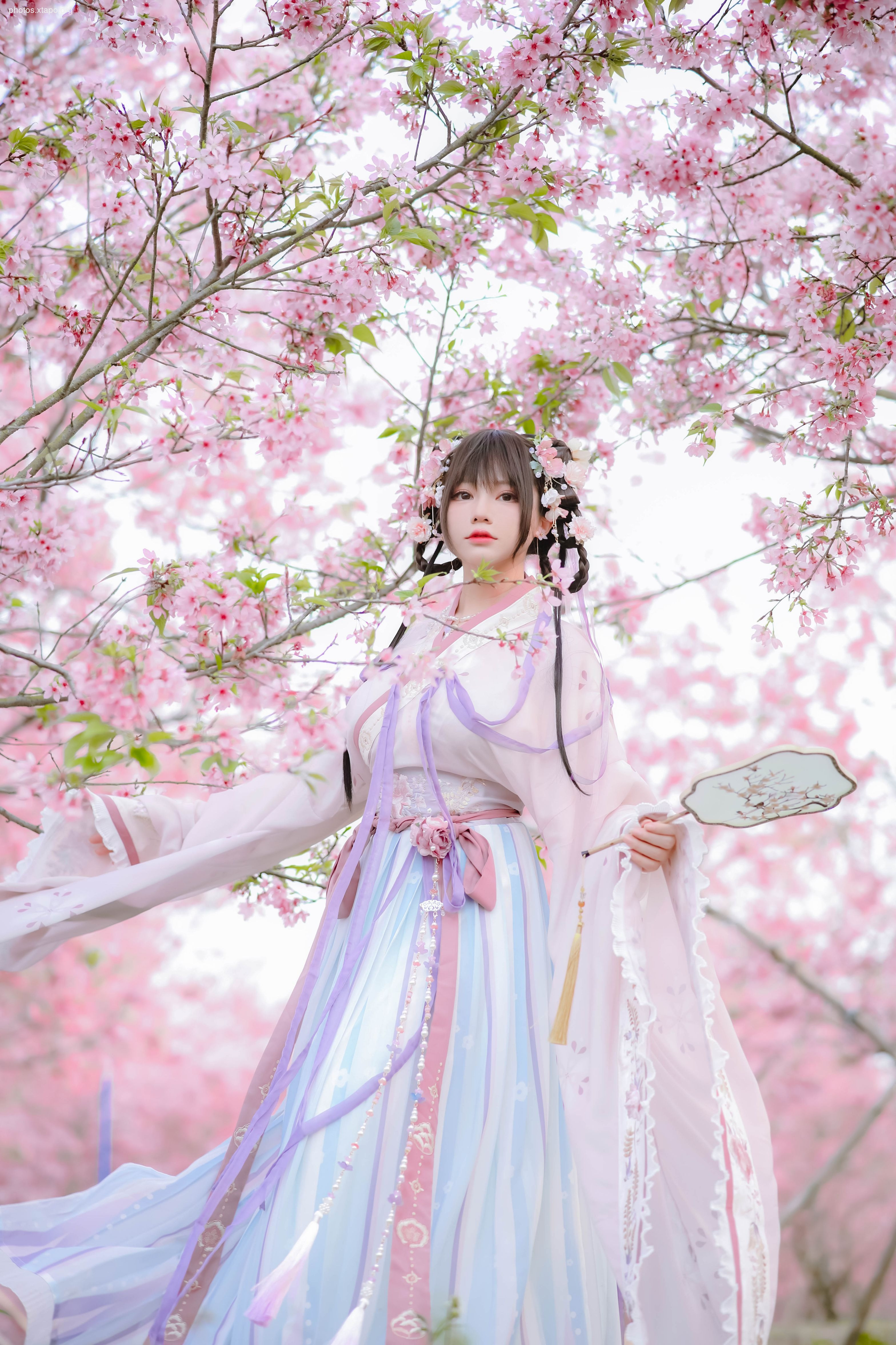 Nyako - Sakura Hanfu Flower God Prayers 52P-219MB