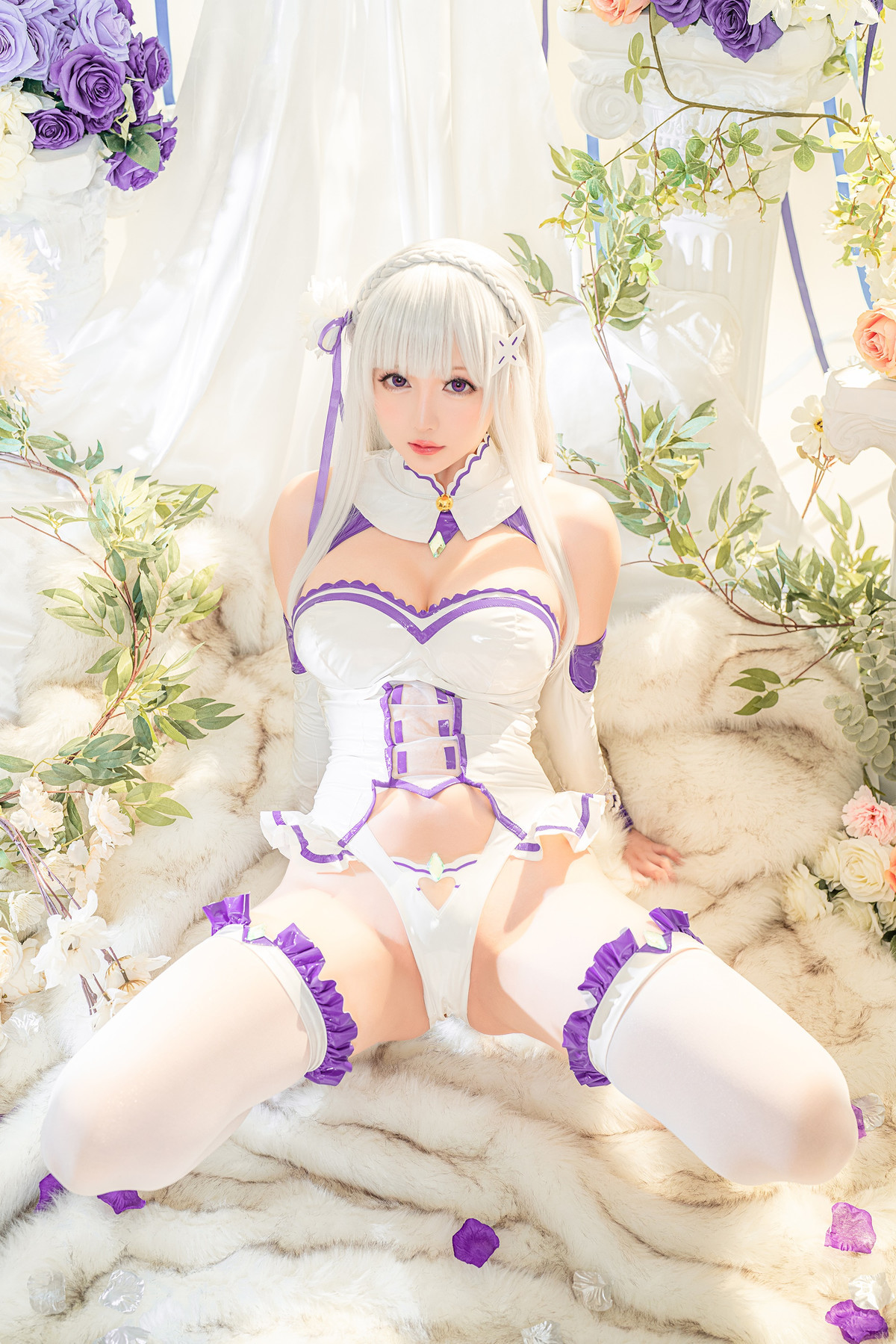 Hoshilily Miss Star Chichi Cosplay Emilia