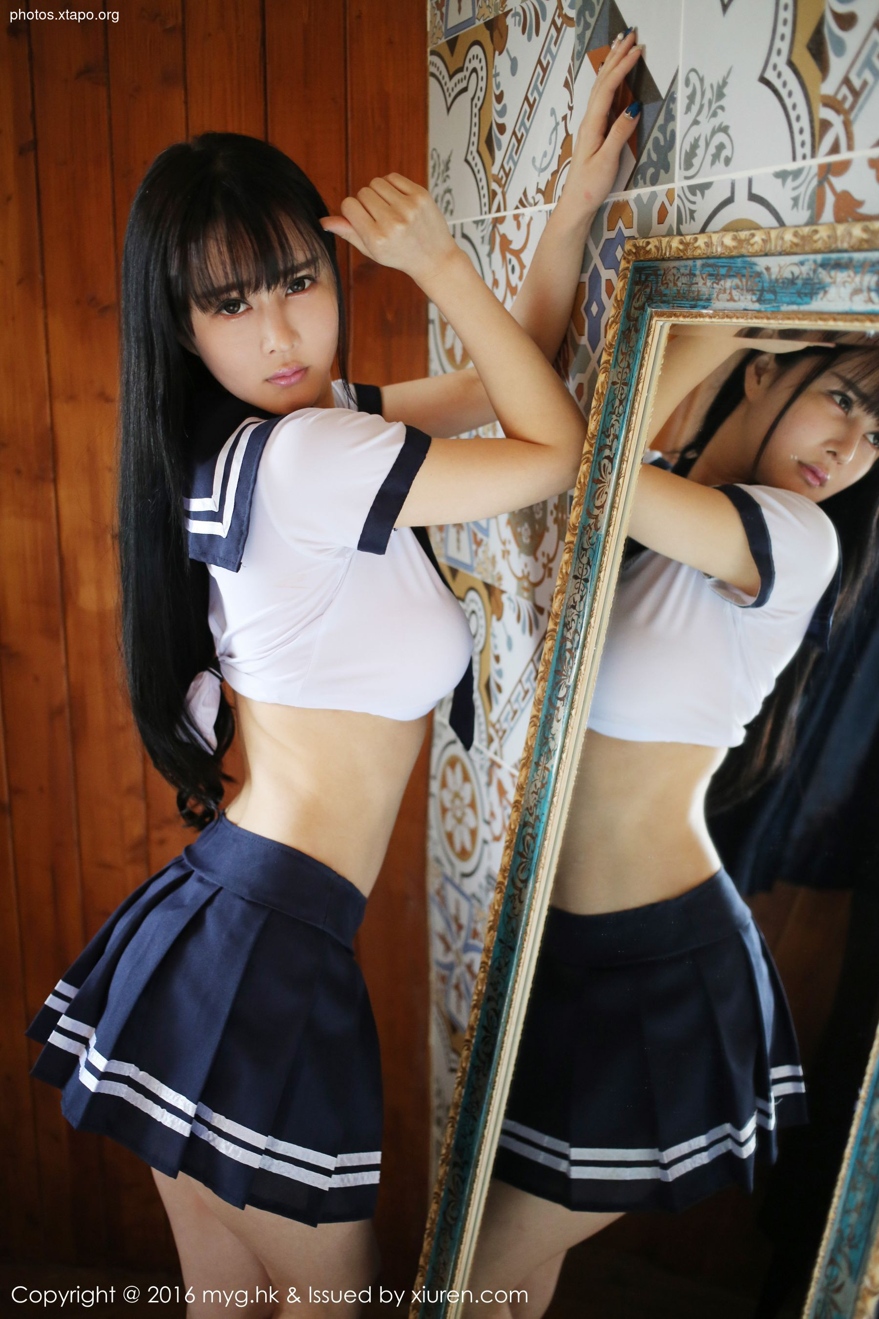 Cai Wenyu Angle Sailor Server Uniform Miyuan Pavilion Mygirl VOL.212