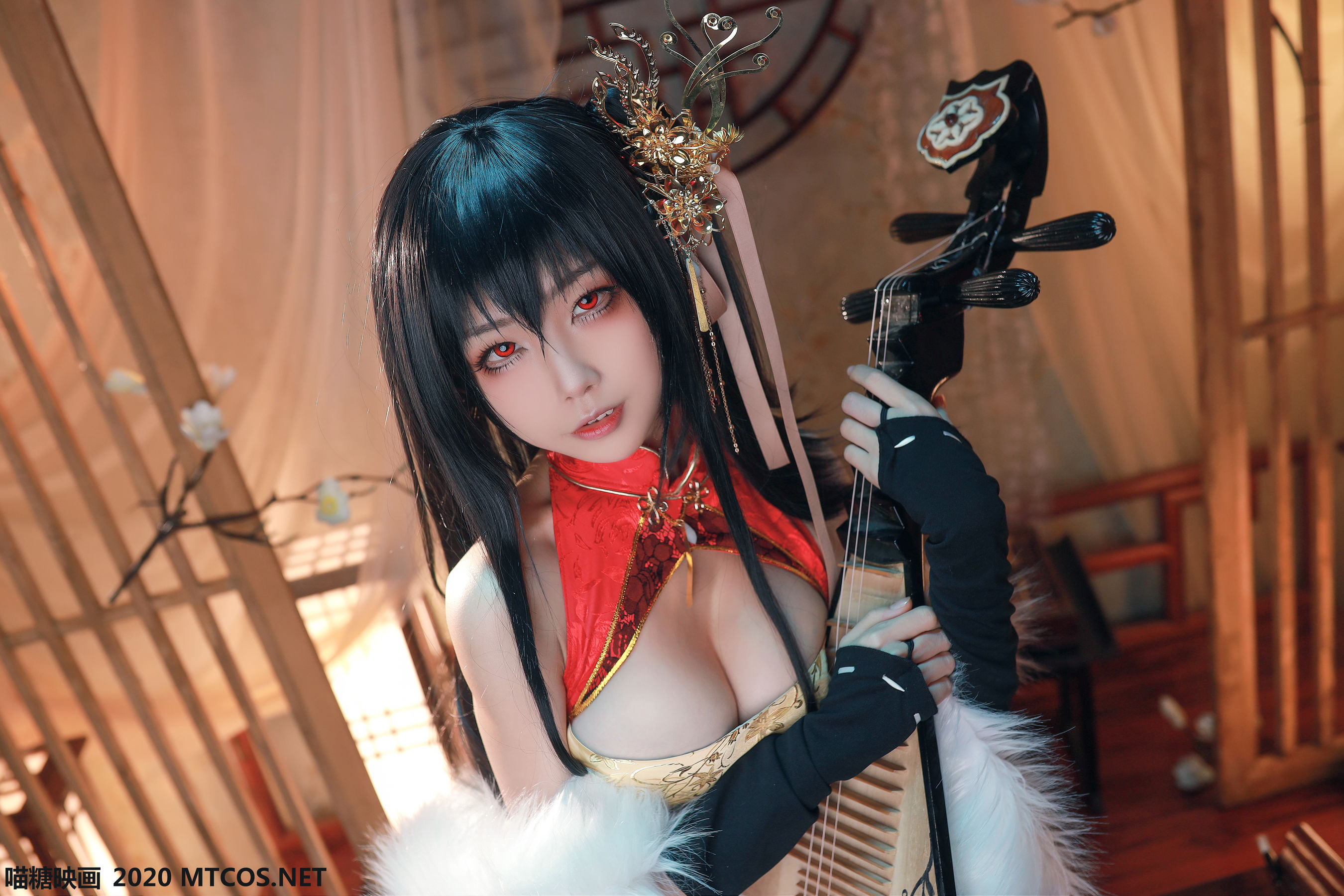 Meow Sugar Painting HML.004 Shuimiao Aqua Shuimiao Dafeng Cheongsam Cheongsam