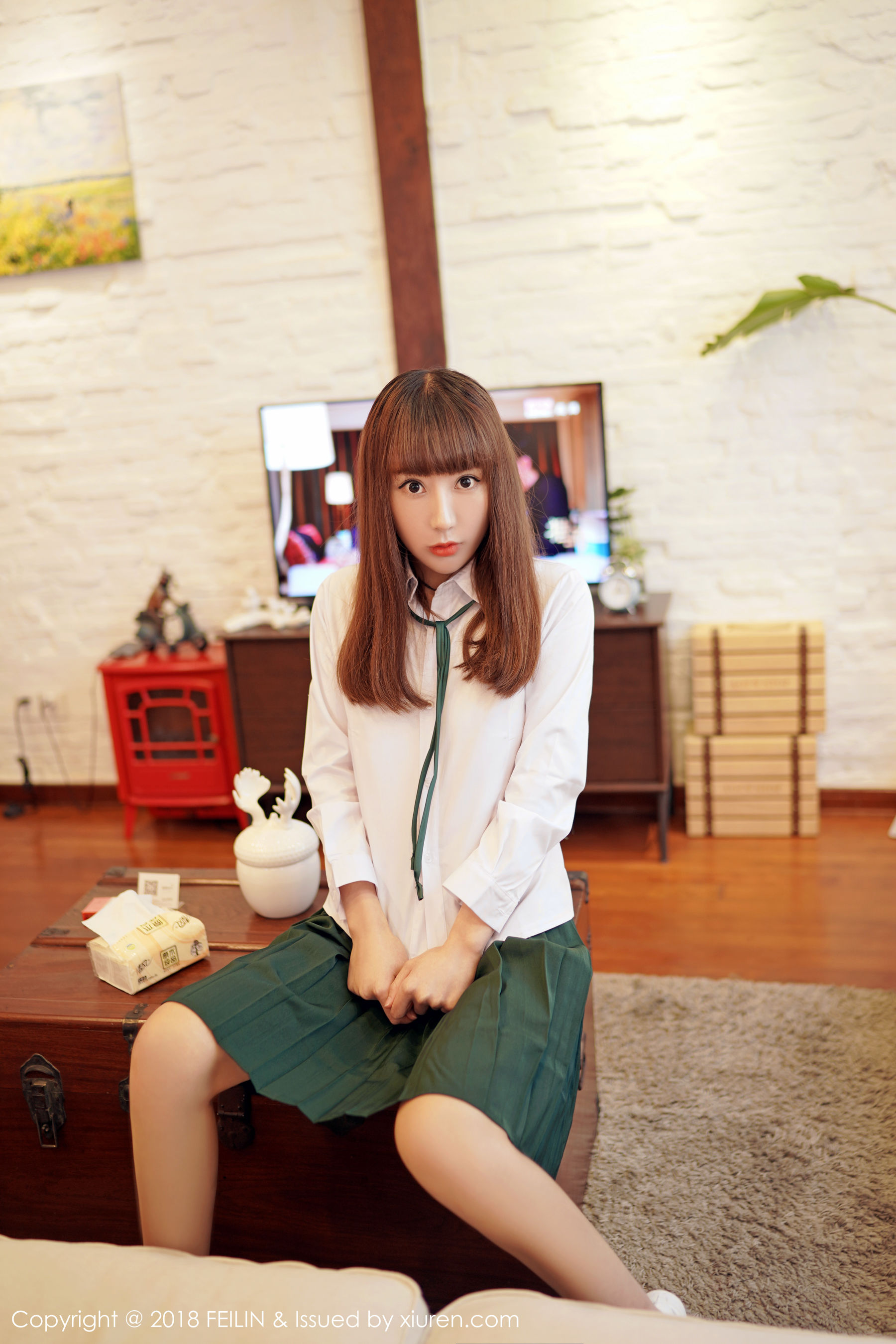 Xia Xiaoxiao Summer Snow skin, small waist, beautiful breasts and round hips 囡 Feilin vol.139