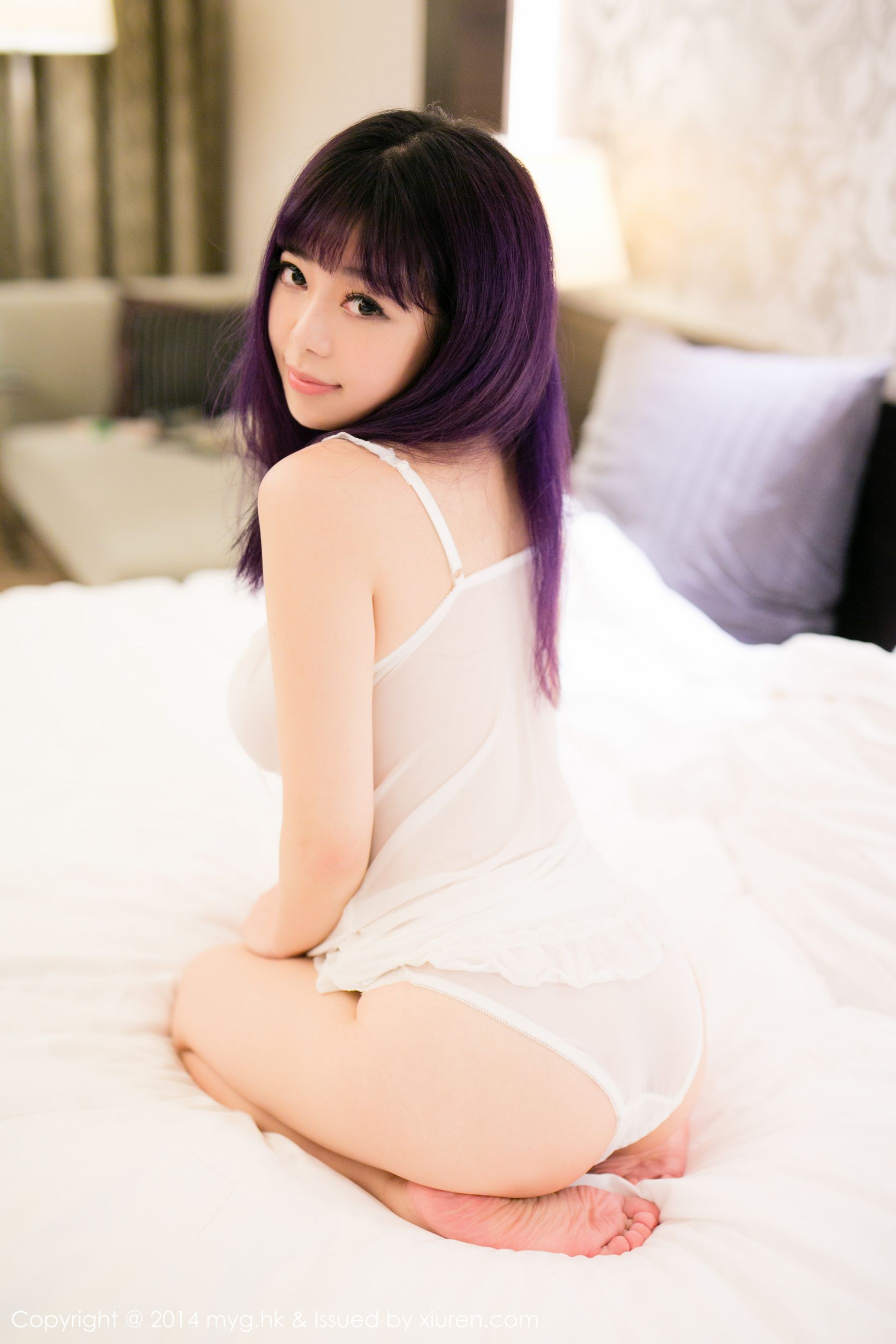 Liu Feier Faye Xiamen Travel sexy pajamas series Miyuan Pavilion Mygirl vol.076