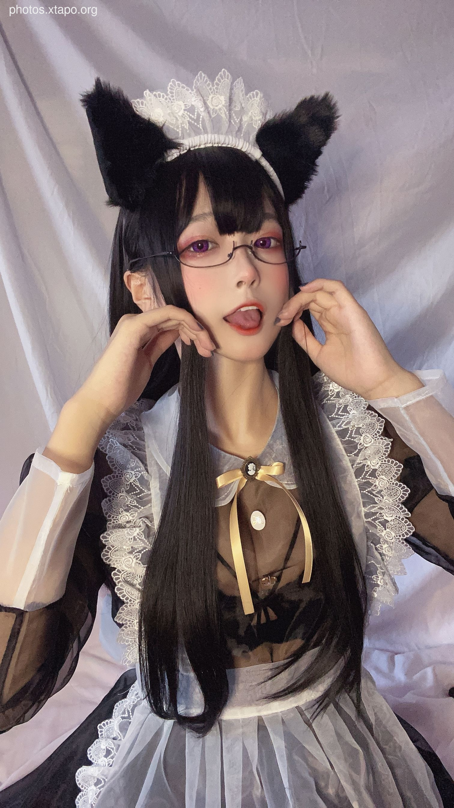 Jiajia is so difficult -transparent maid