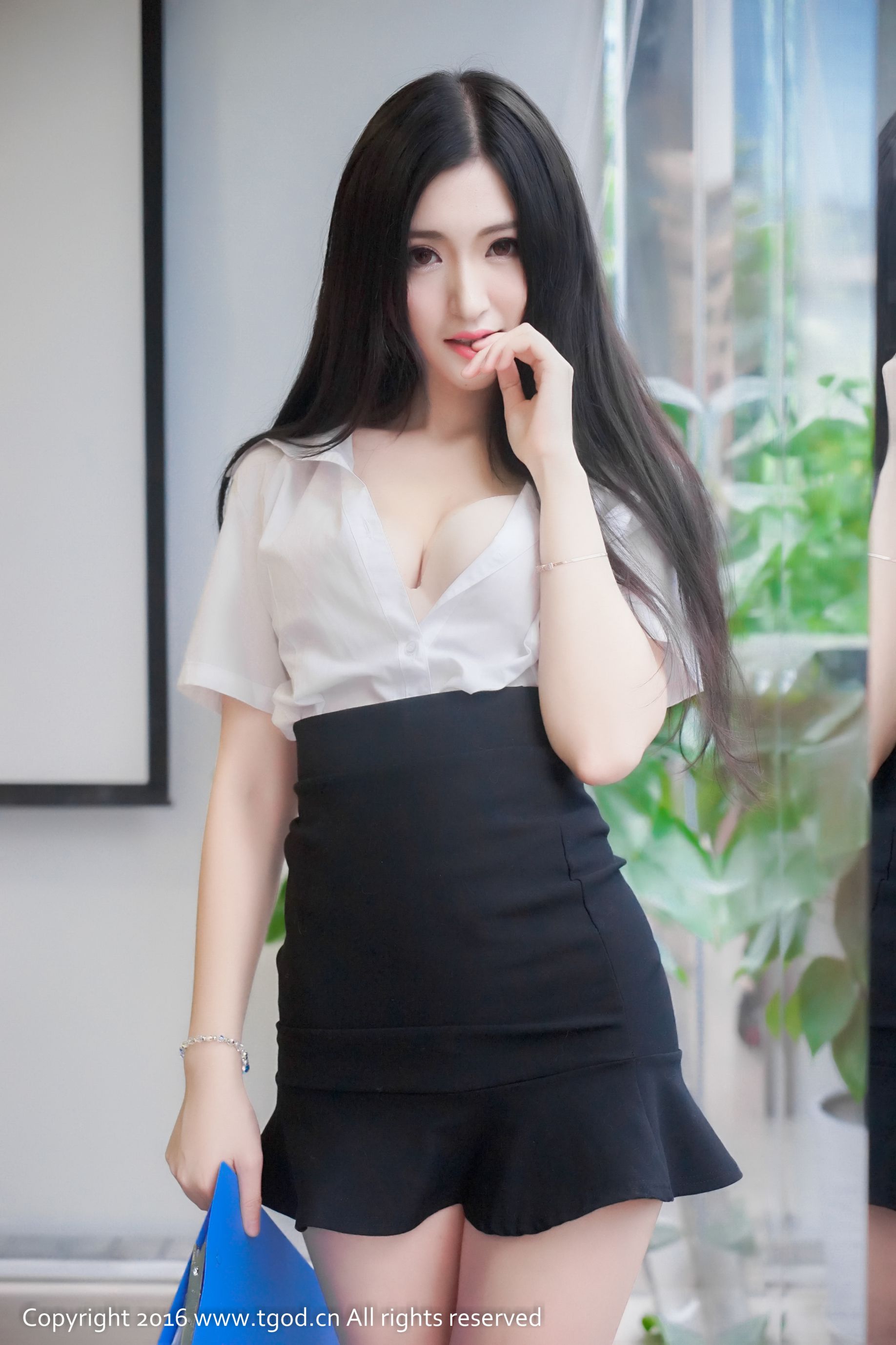 Shen Mengyao G-CAT Uniform Temptation Unstoppable Push Goddess TGOD