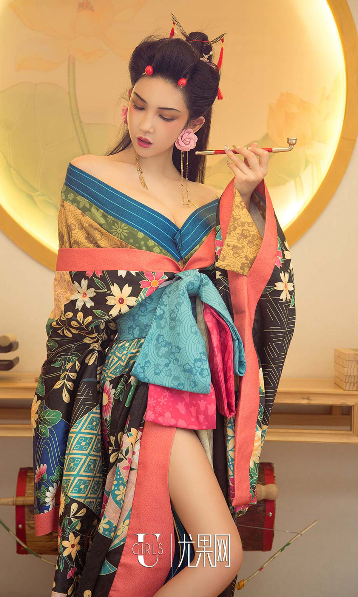 Chen Guoguo & amp; Meng Shigo & amp; Ball Memoirs of Geisha Youguo Circle Love Styling No.1170