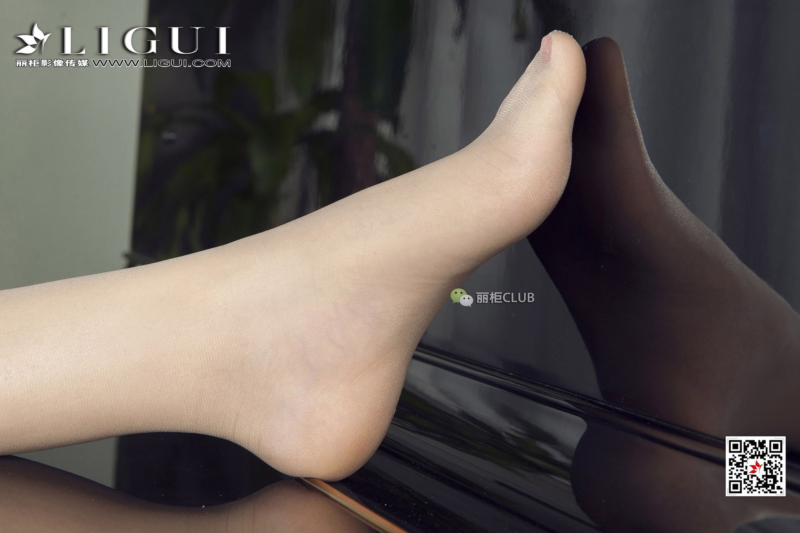 Model Liu Xun Office Stocks Stocks Beautiful Legs Foot LigUI