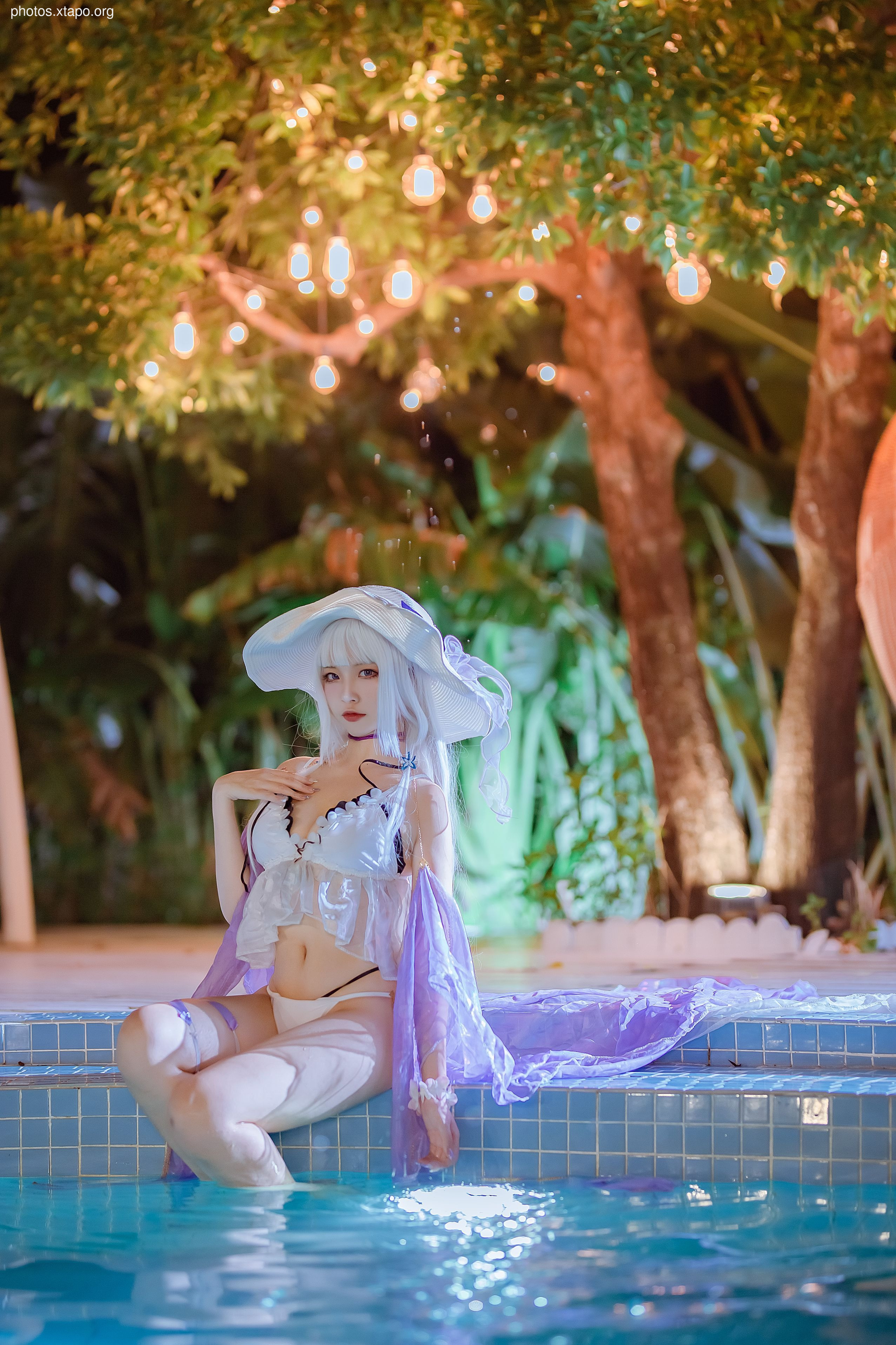 Erzuo Nisa Blue Right Swimsuit 39P-430MB