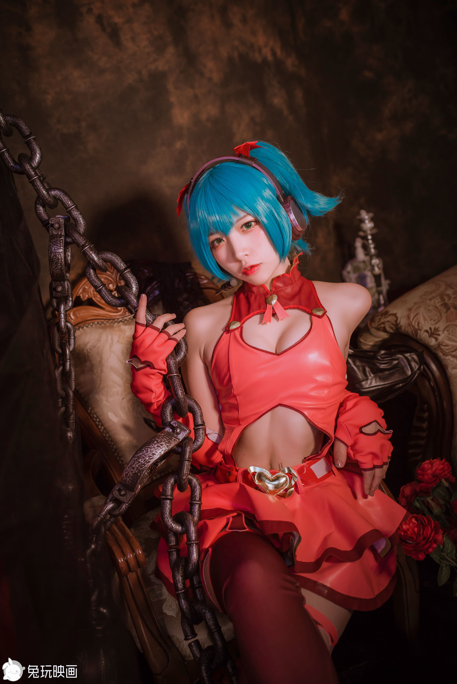 Rabbit Playing Paintings -Chong Little Demon