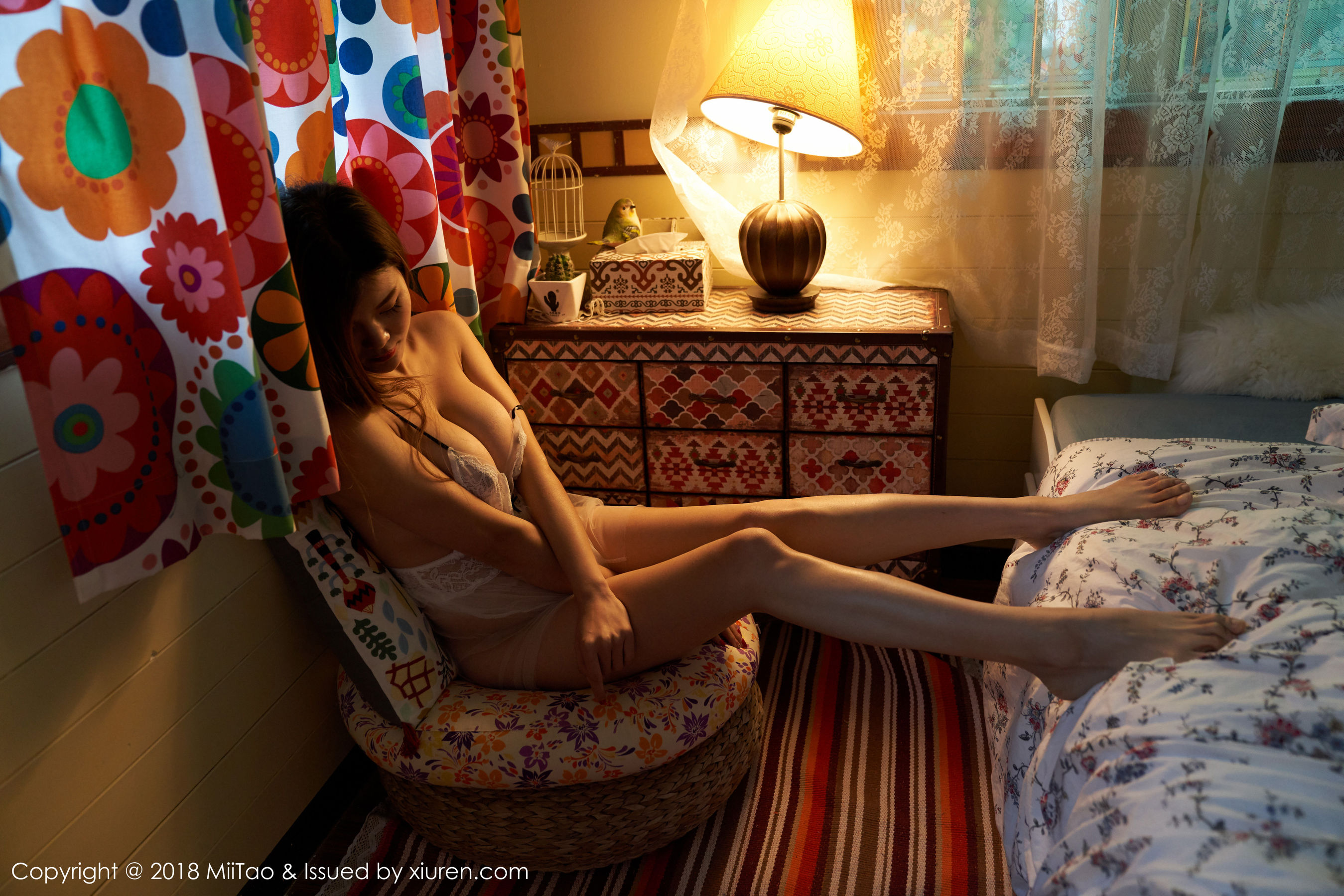 Lucy Lucy Semi -transparent sexy pajamas and benefits Miitao Vol.097