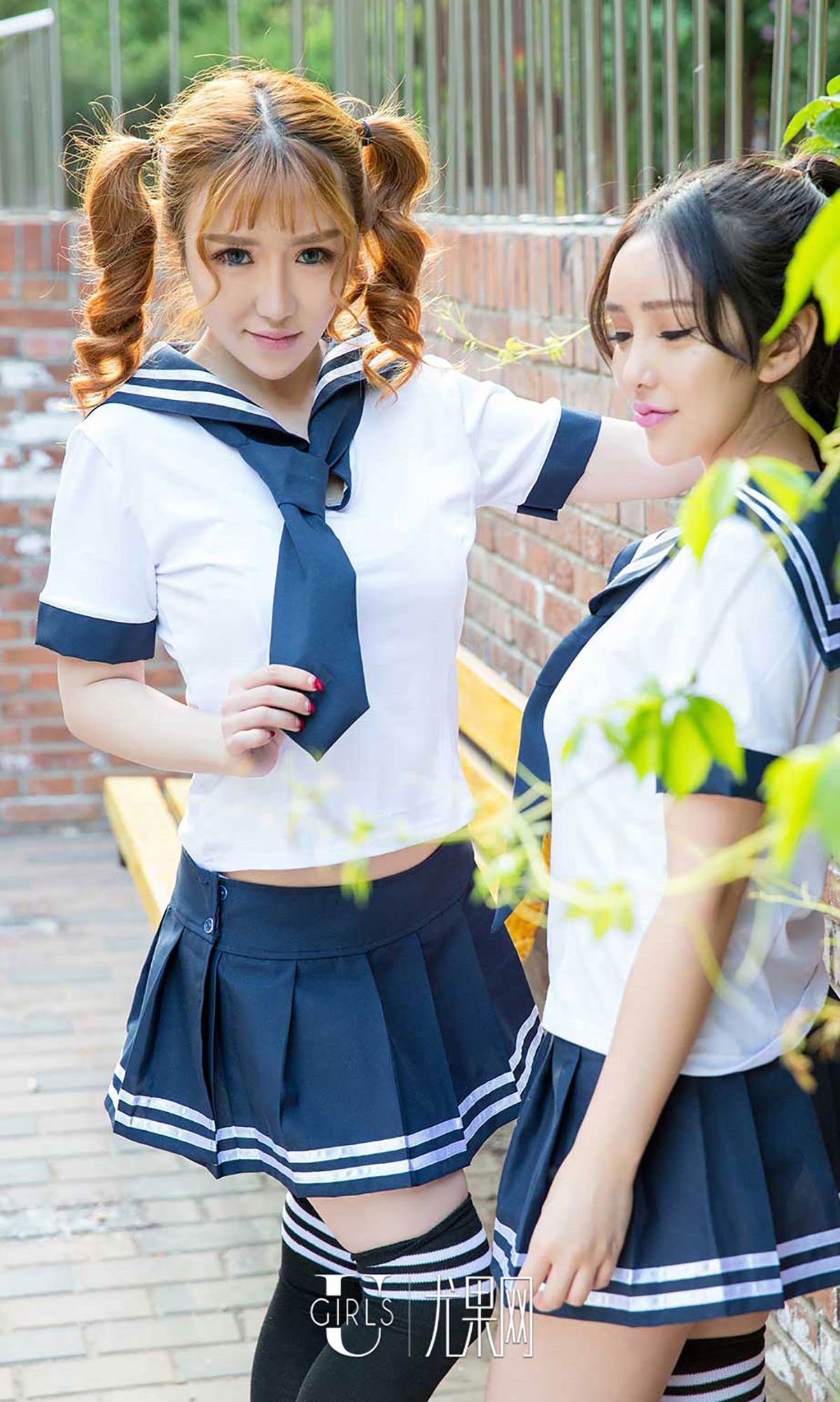 Han Enxi & amp; Mia (Wang Dingding) Twin Temptation Aisu Ugirls No.354