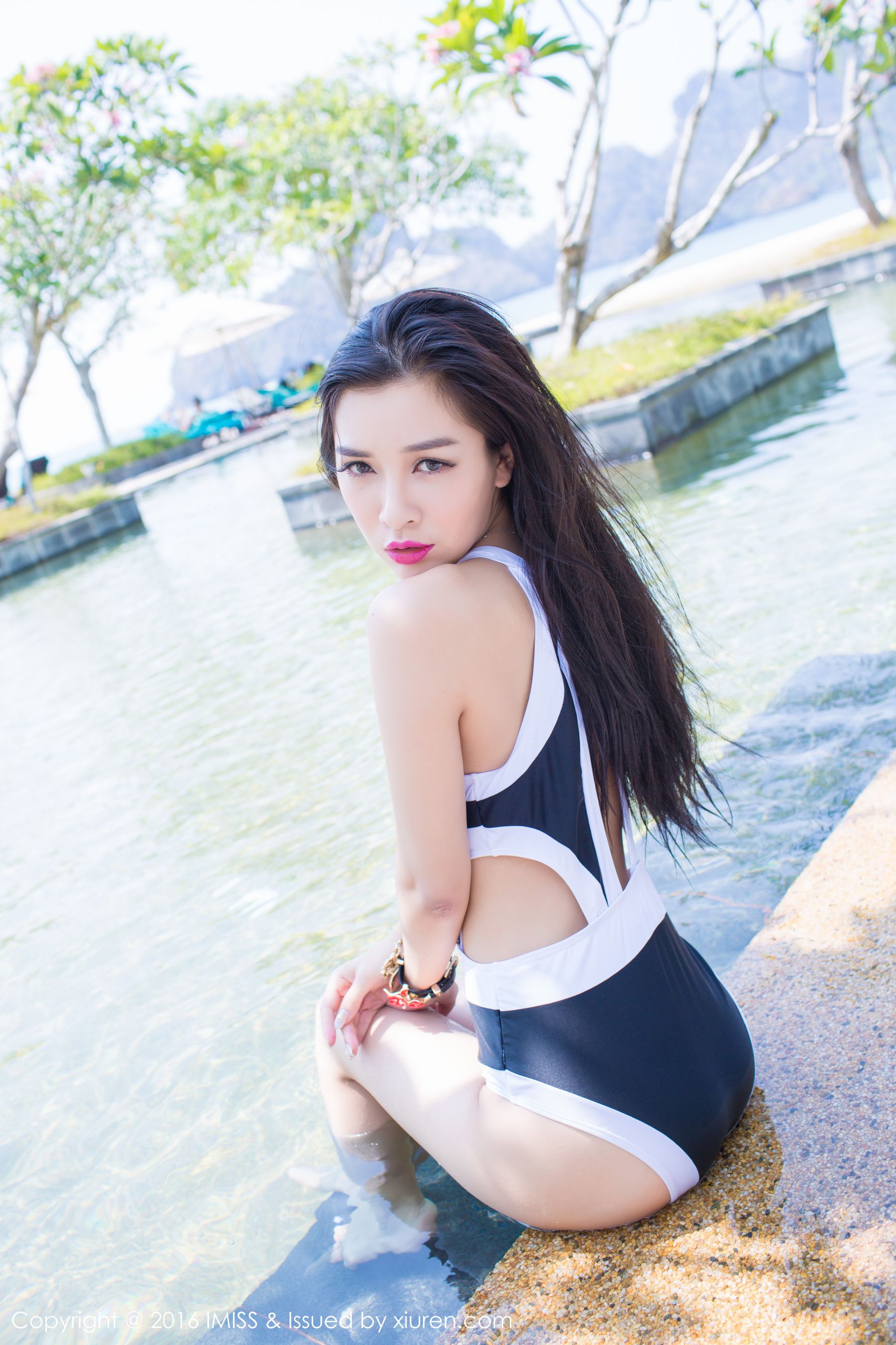 Dai Xiaowei BikiniDead Library Water Series Aimi Club Imiss Vol.085