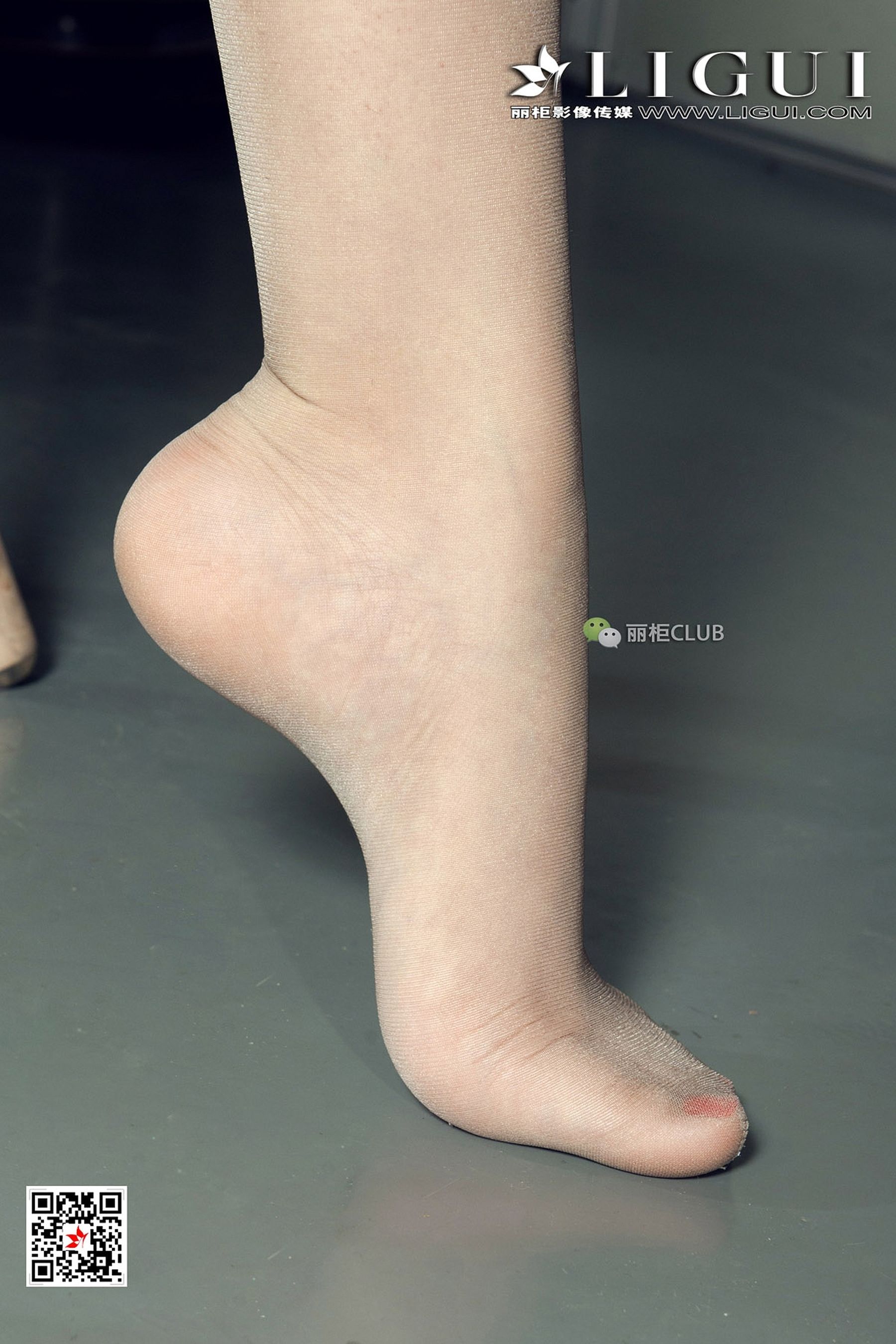 Model Liu Xun Office Stocks Stocks Beautiful Legs Foot LigUI