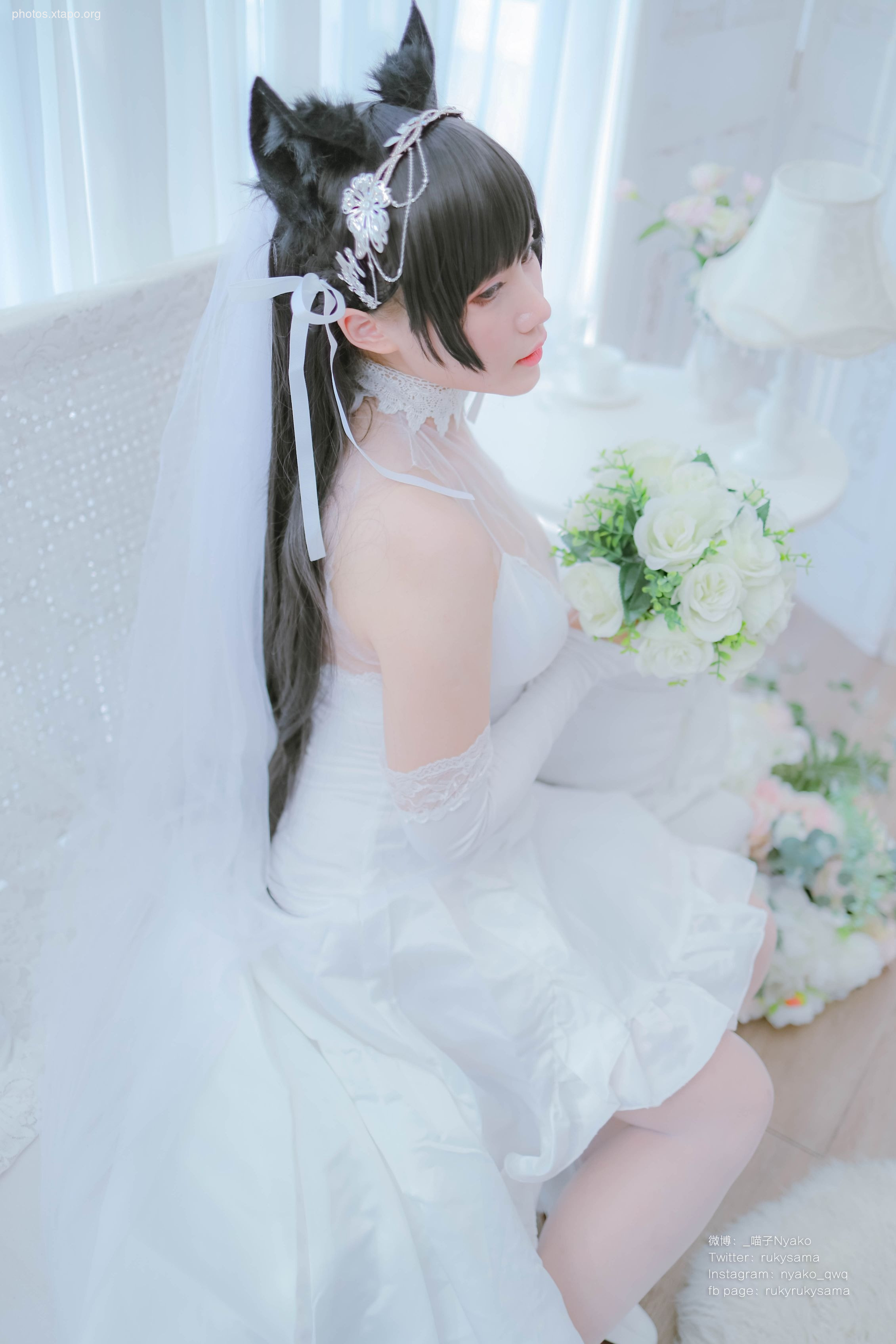 Nyako Atago Wedding Dress (62P177MB)